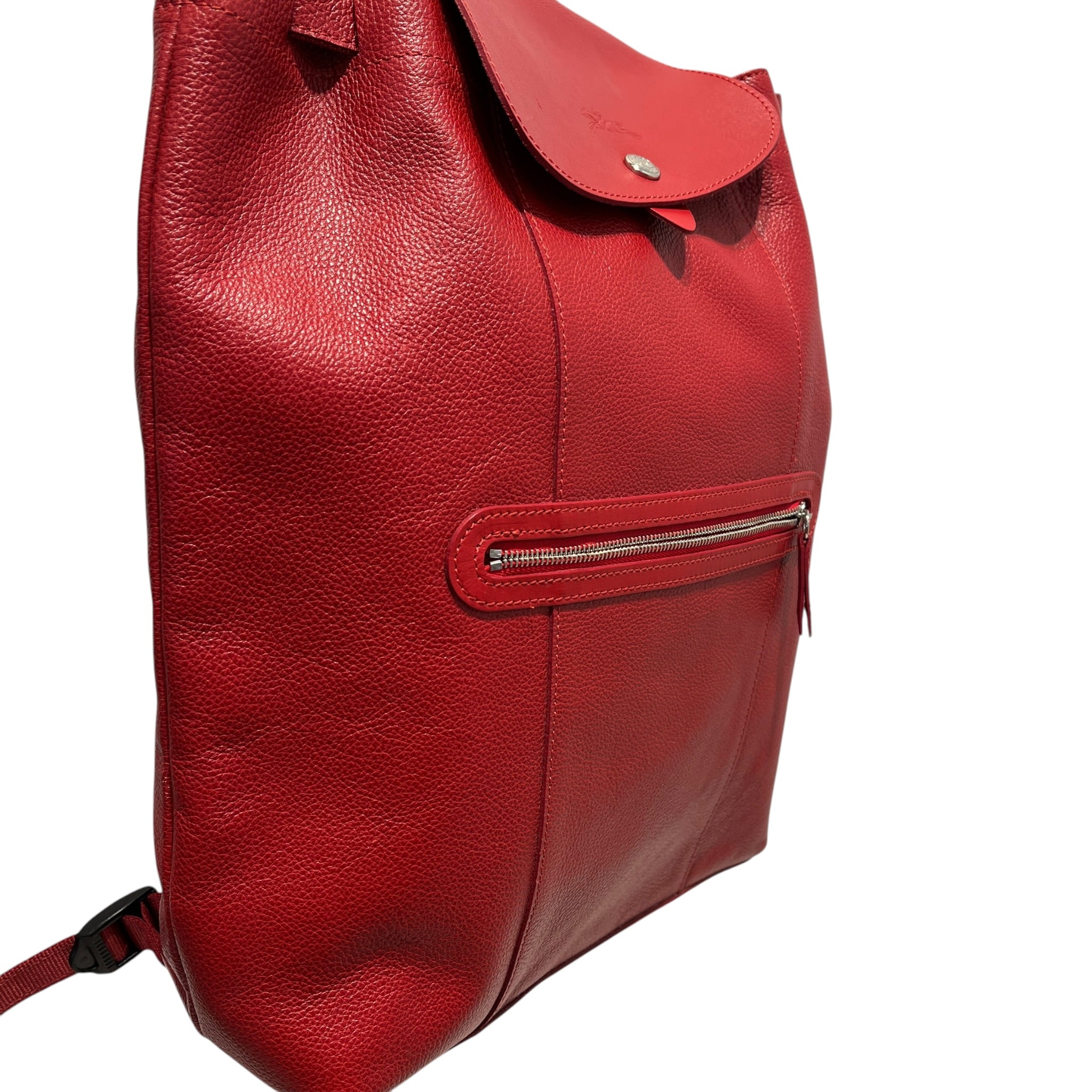 LONGCHAMP/Backpack/Leather/RED/LE FOULONNE BACKPACK view 6