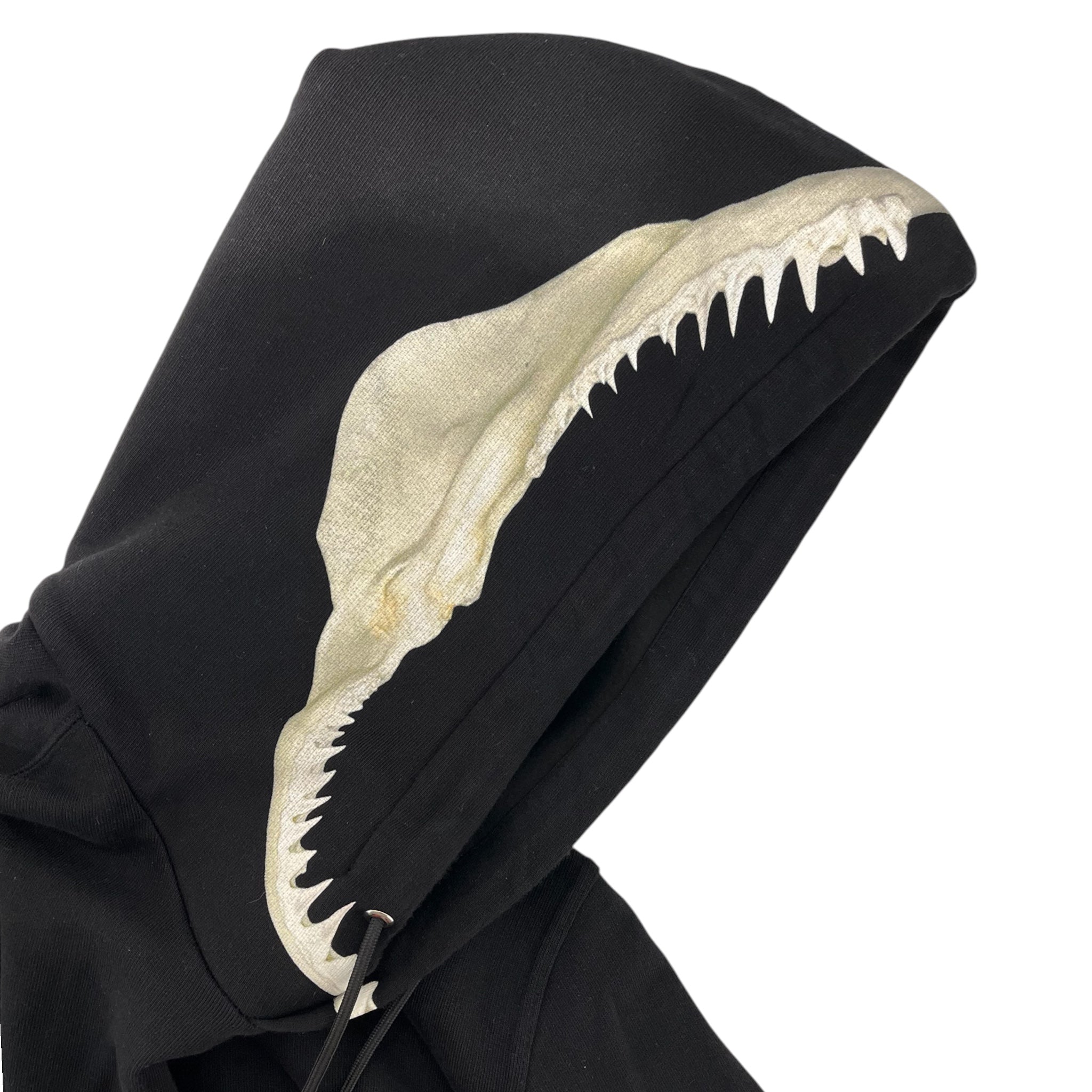 GIVENCHY/Hoodie/S/Cotton/BLK/TISCI ERA SHARK JAWS HOODIE view 6