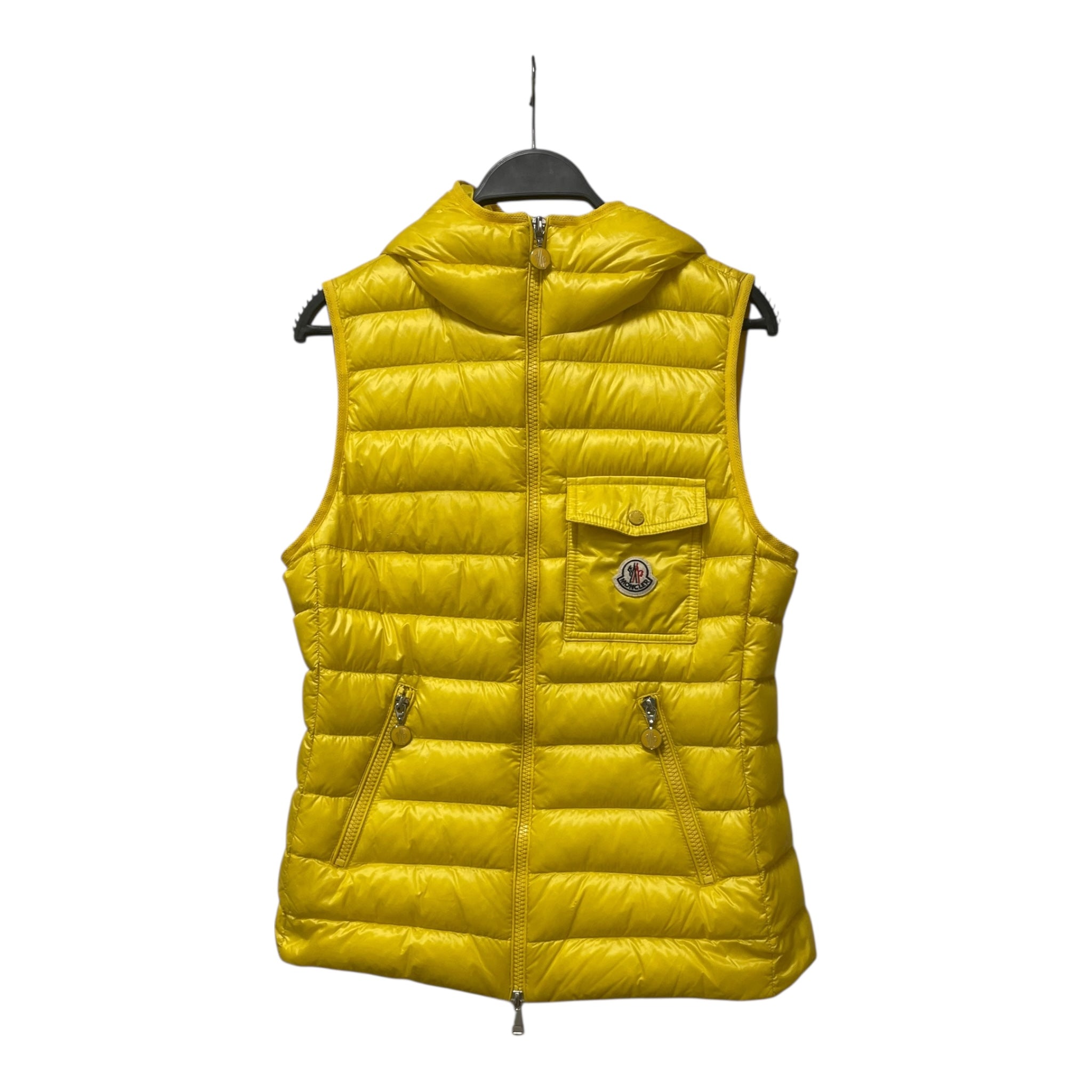 MONCLER/Puffer Vest/2/Nylon/YEL/GLYGOS DOWN VEST view 1