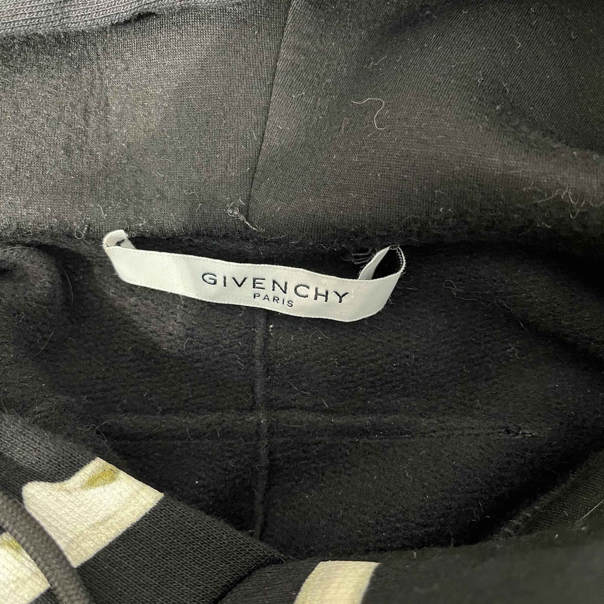 GIVENCHY/Hoodie/S/Cotton/BLK/TISCI ERA SHARK JAWS HOODIE view 3