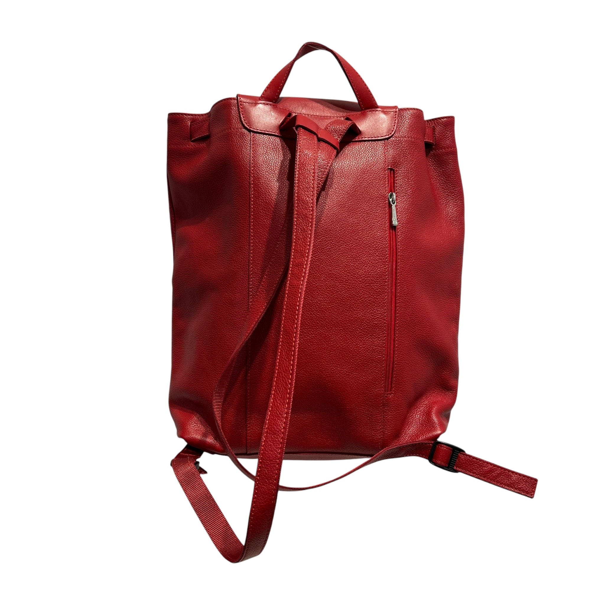 LONGCHAMP/Backpack/Leather/RED/LE FOULONNE BACKPACK view 2