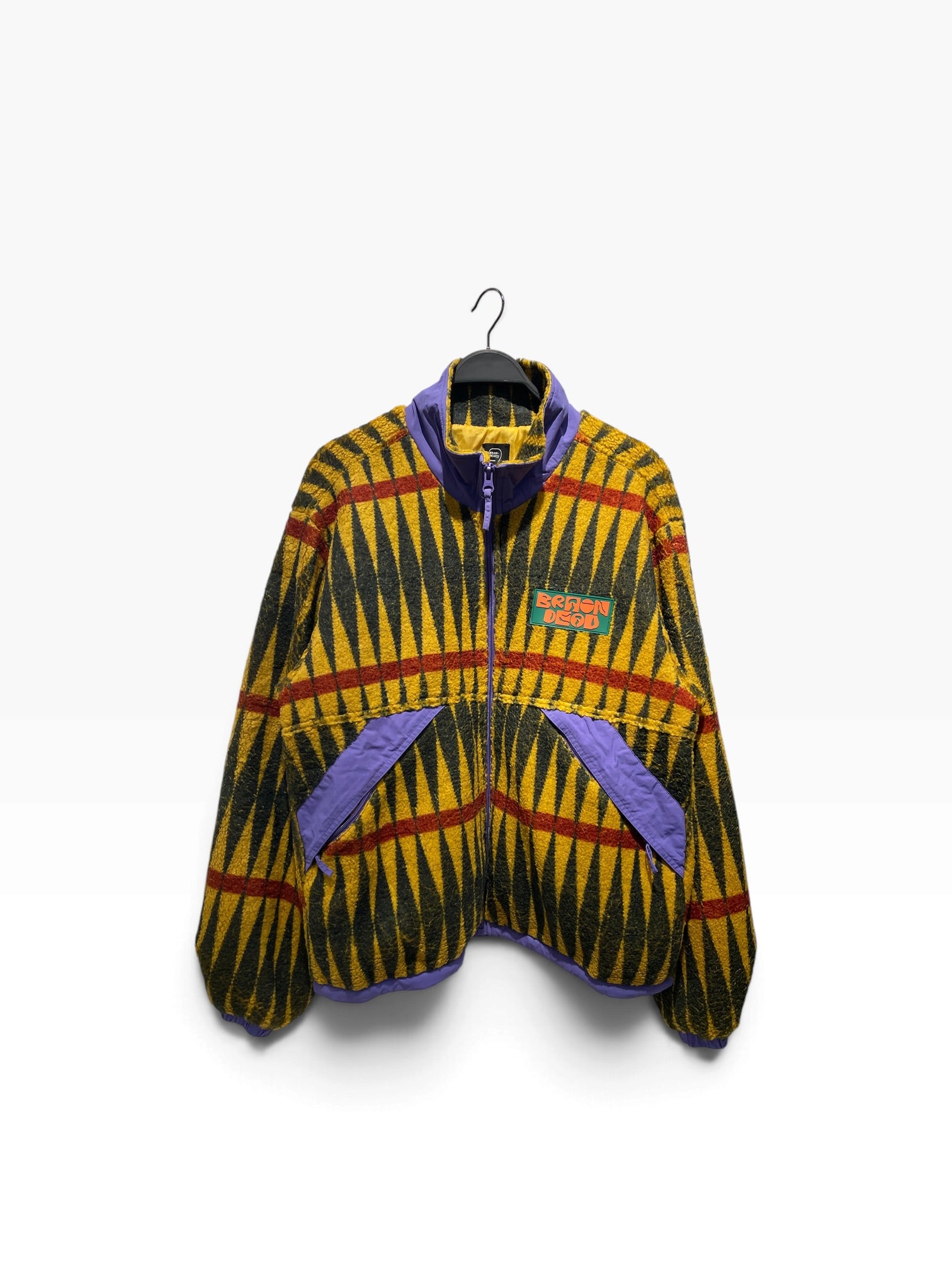 Brain Dead/Windbreaker/L/MLT/All Over Print/configuation print view 1