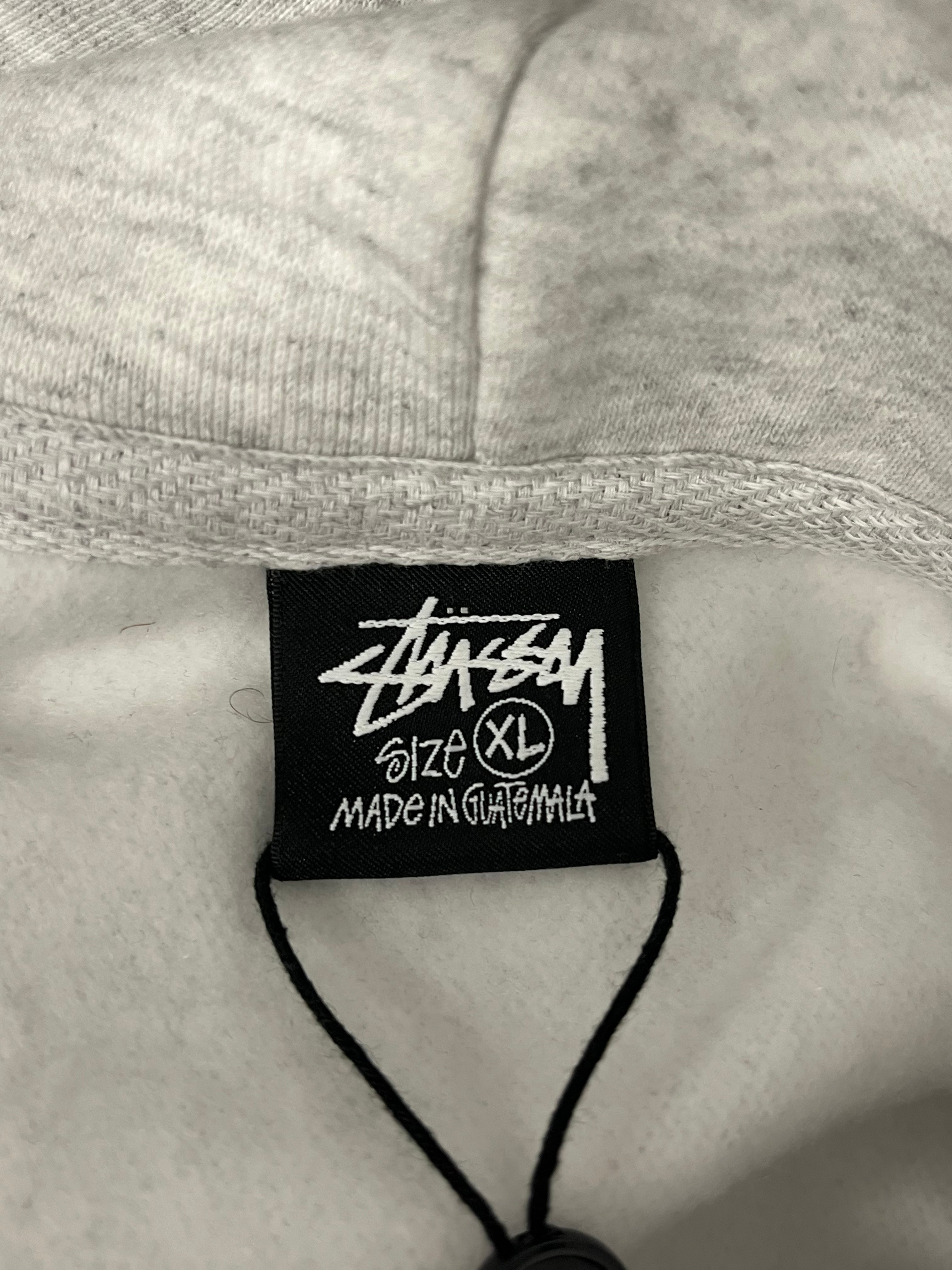 STUSSY/Hoodie/XL/Cotton/GRY/NEW YORK LOGO view 3
