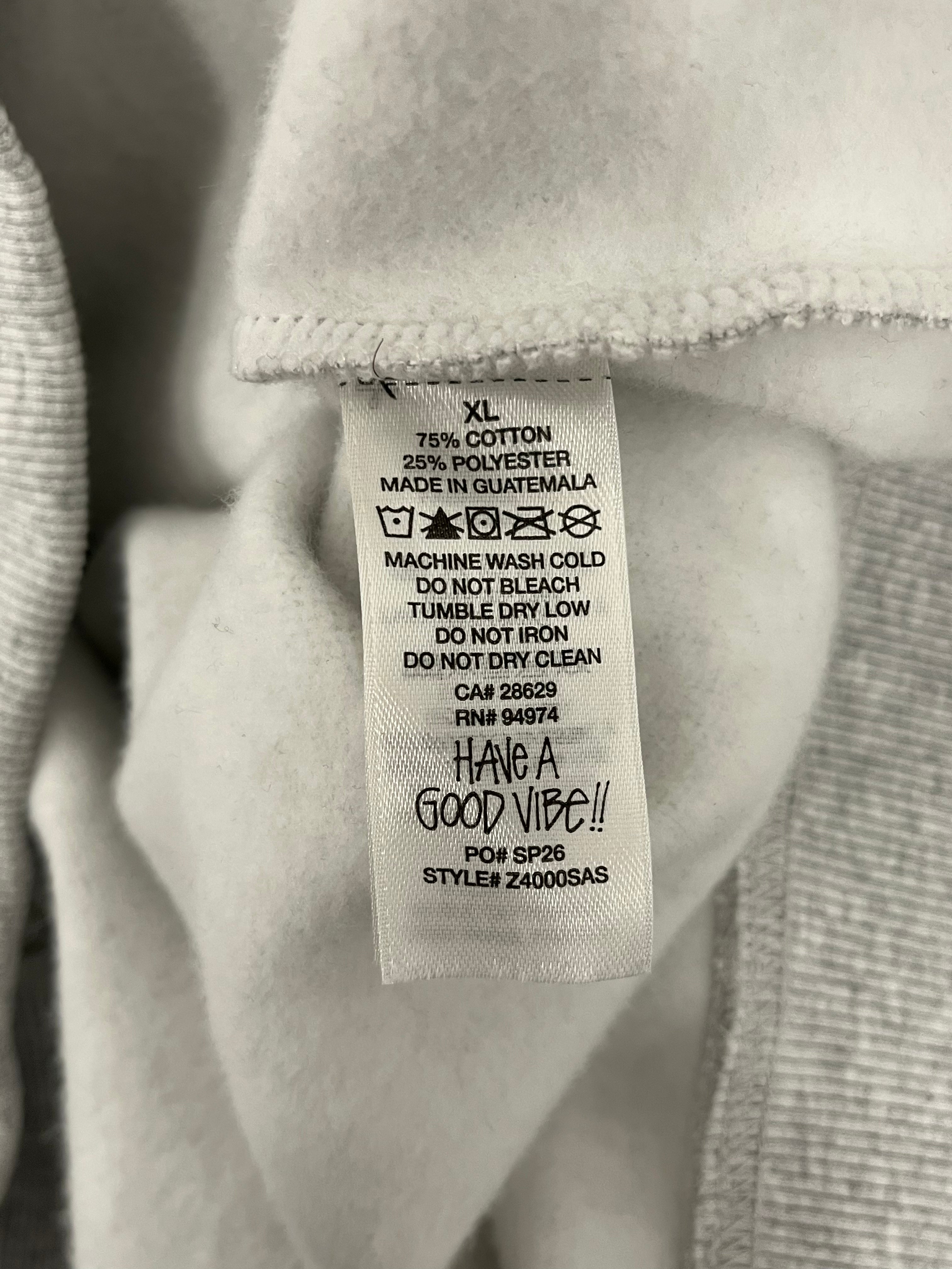 STUSSY/Hoodie/XL/Cotton/GRY/NEW YORK LOGO view 4