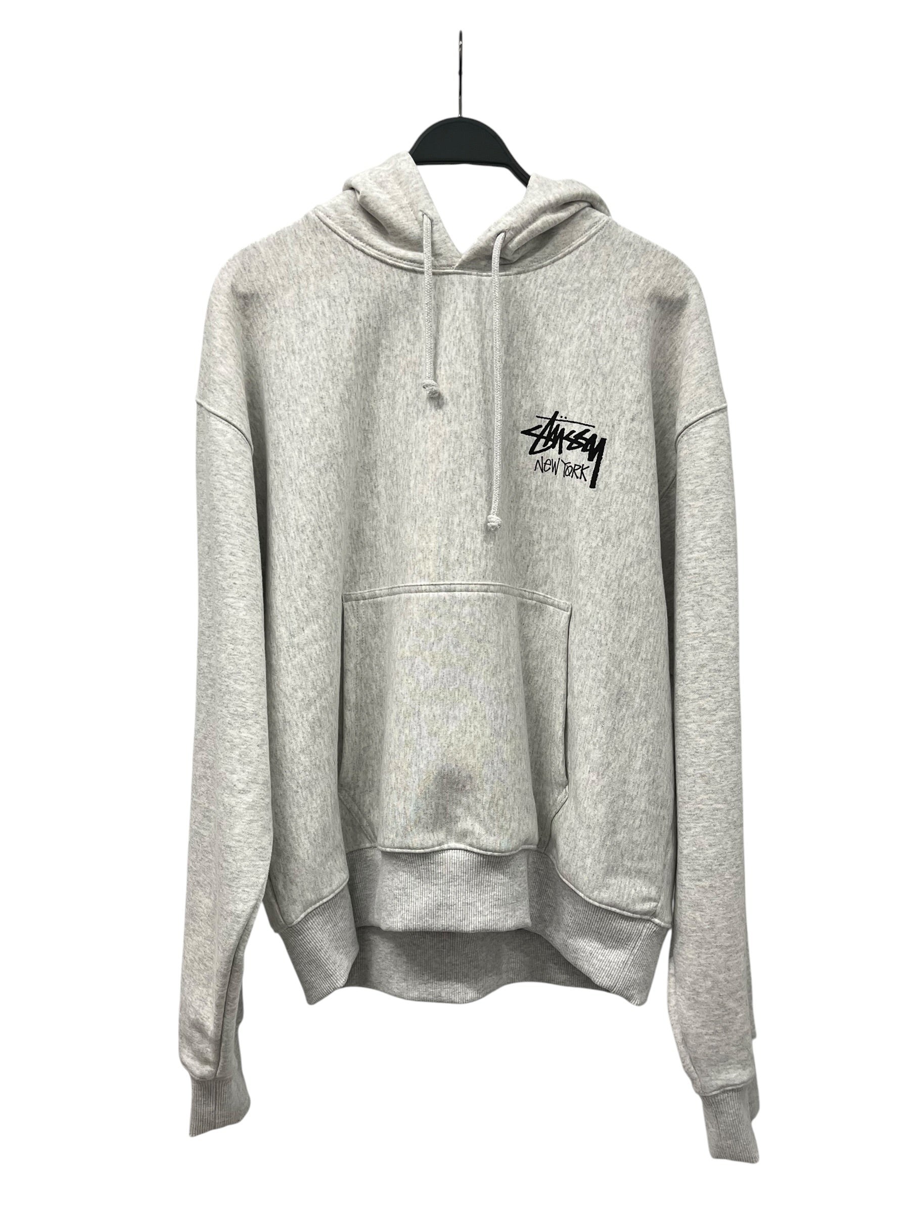 STUSSY/Hoodie/XL/Cotton/GRY/NEW YORK LOGO view 1