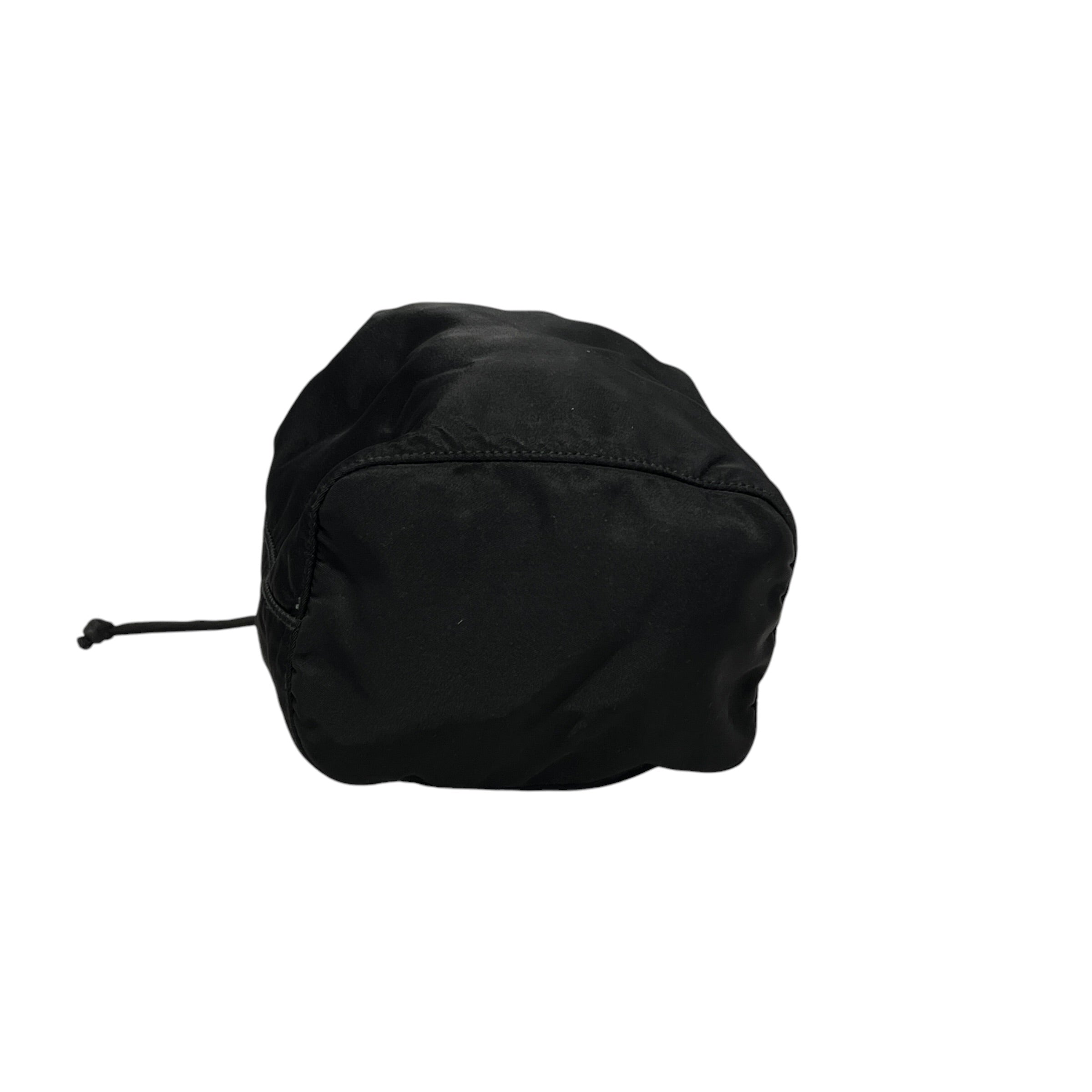 PRADA/Pouch/Nylon/BLK/TESSUTO DRAWSTRING POUCH view 3