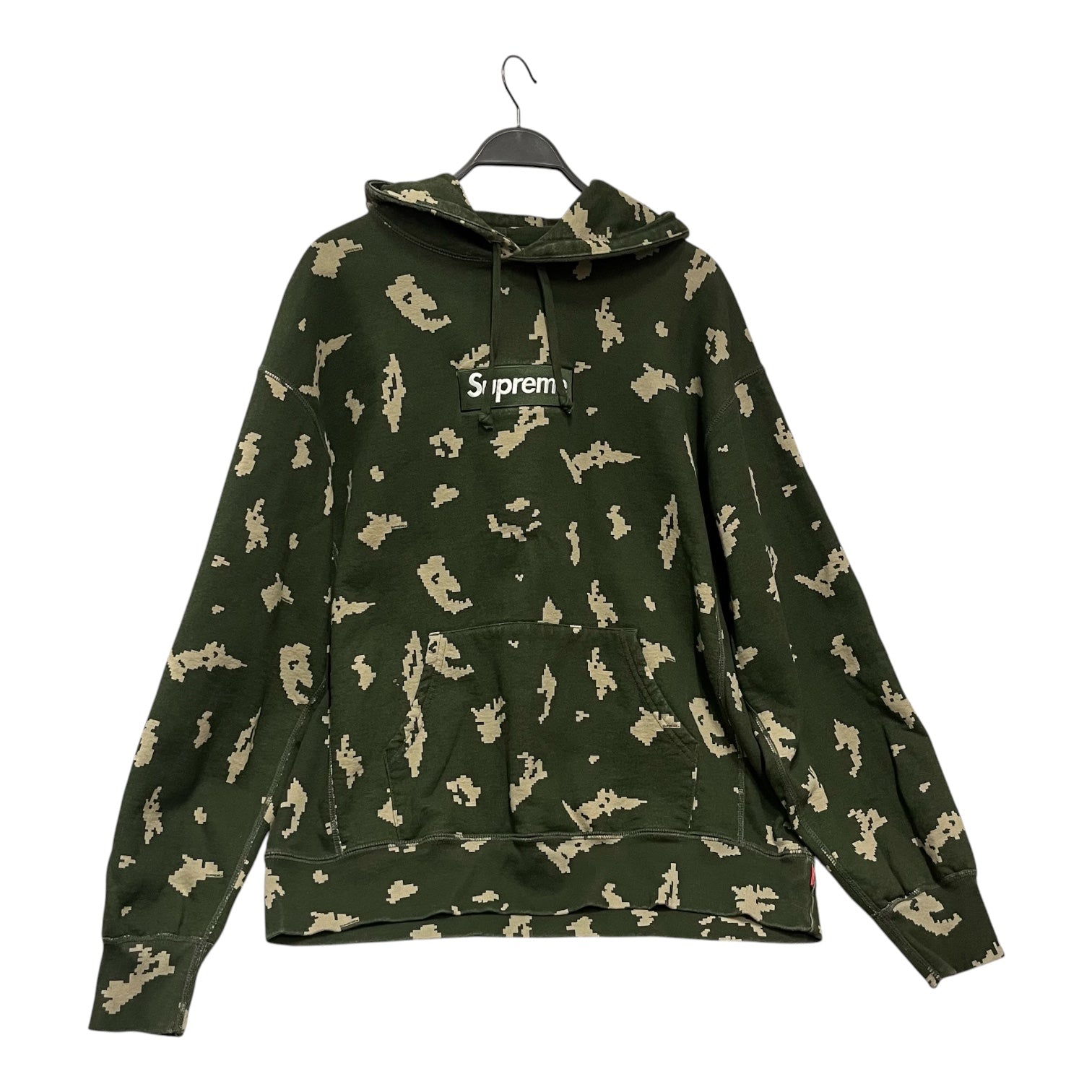 Supreme/Hoodie/XL/Camouflage/Cotton/GRN/2021 view 1