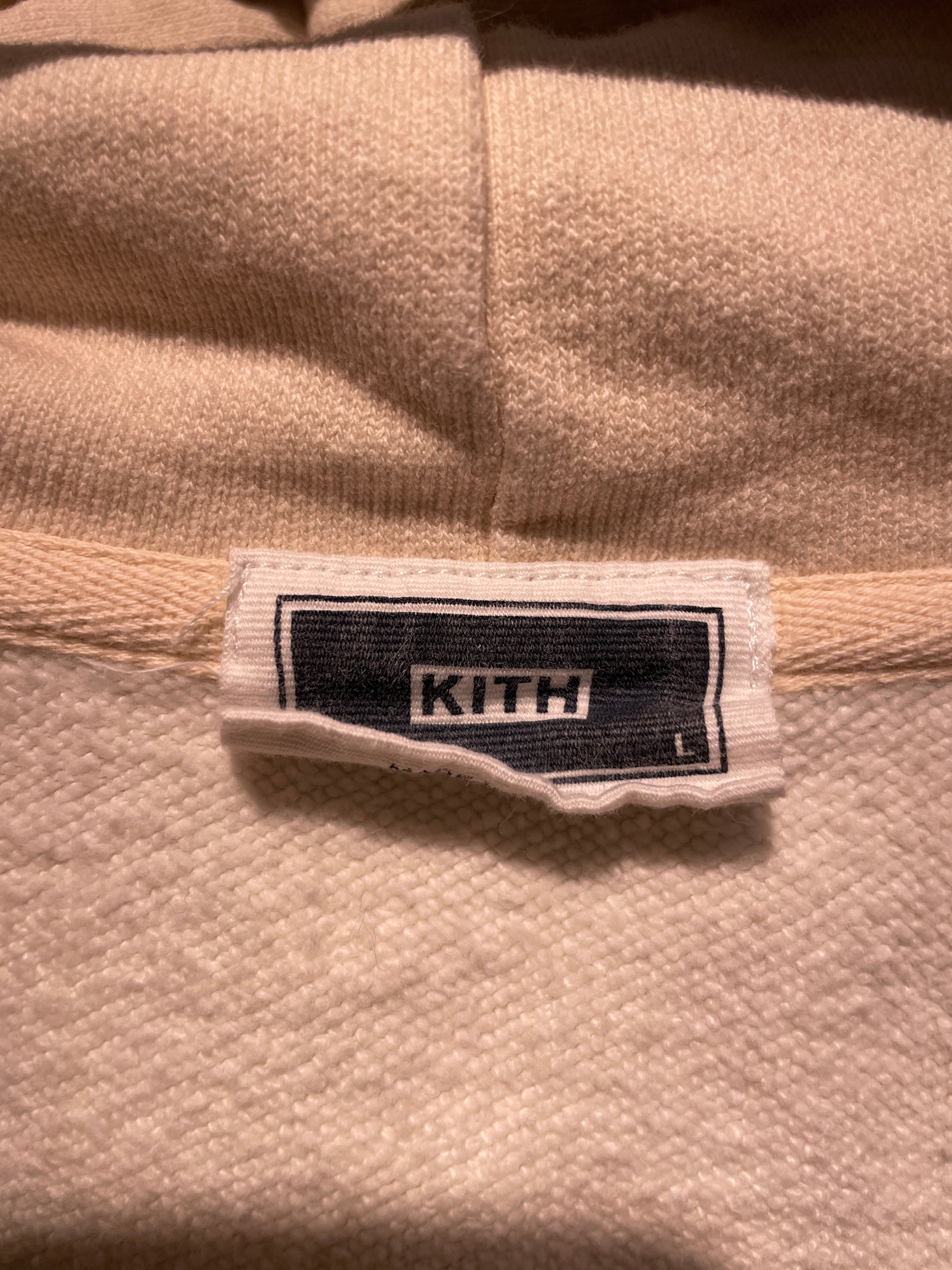 KITH/Zip Up Hoodie/L/Cotton/BLU/Nelson view 3