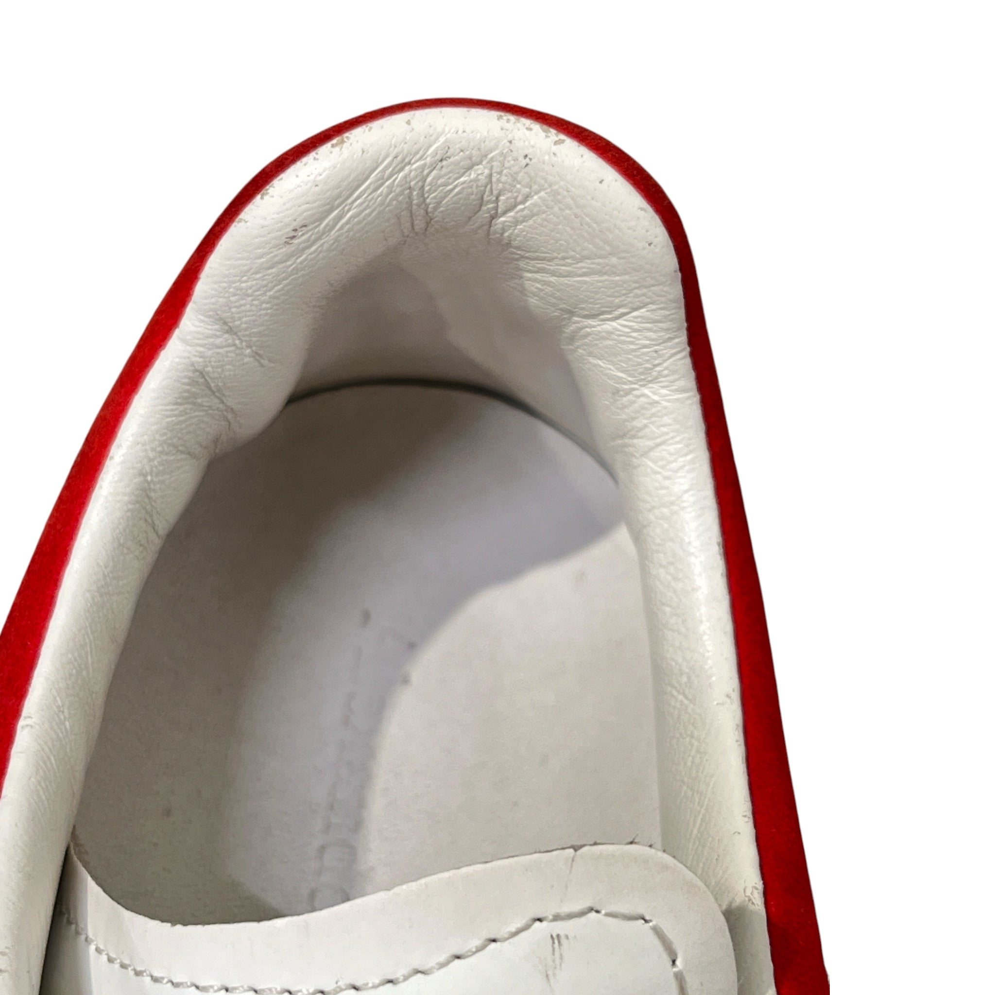 Alexander McQueen/Low-Sneakers/EU 37/WHT/WHITE LUST RED view 5