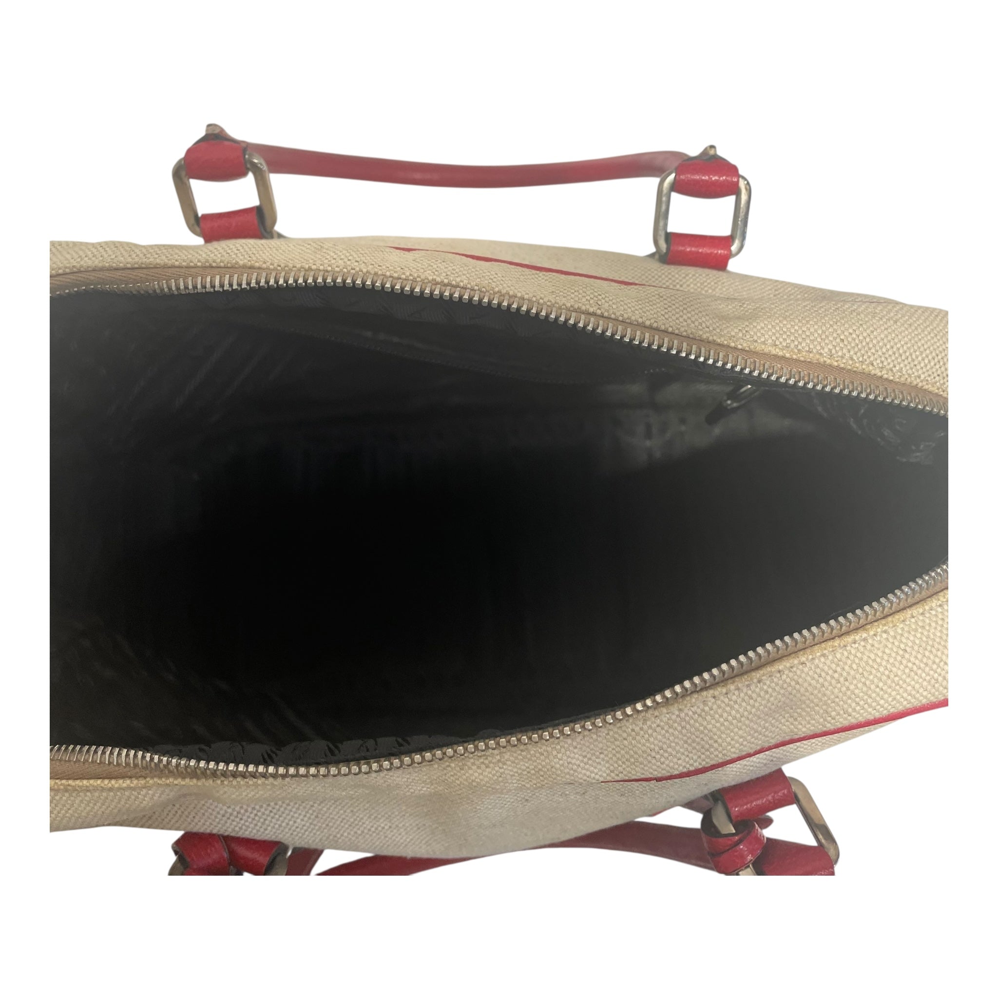 PRADA/Bag/CRM/Canvas Bauletto Bag view 4