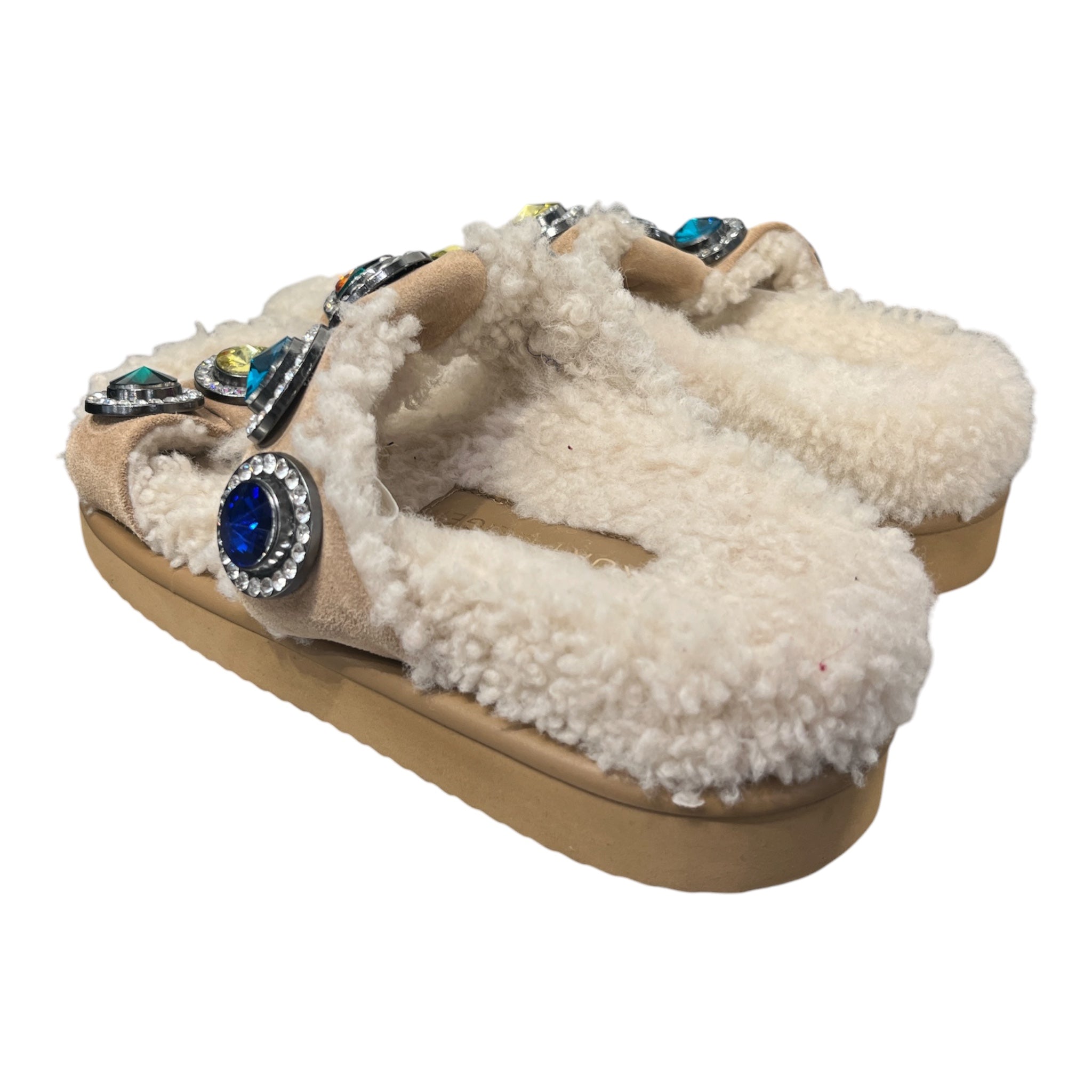 Kurt Geiger/Sandals/EU 40/Suede/CML/LONDON ORSON CRYSTAL TEDDY view 2