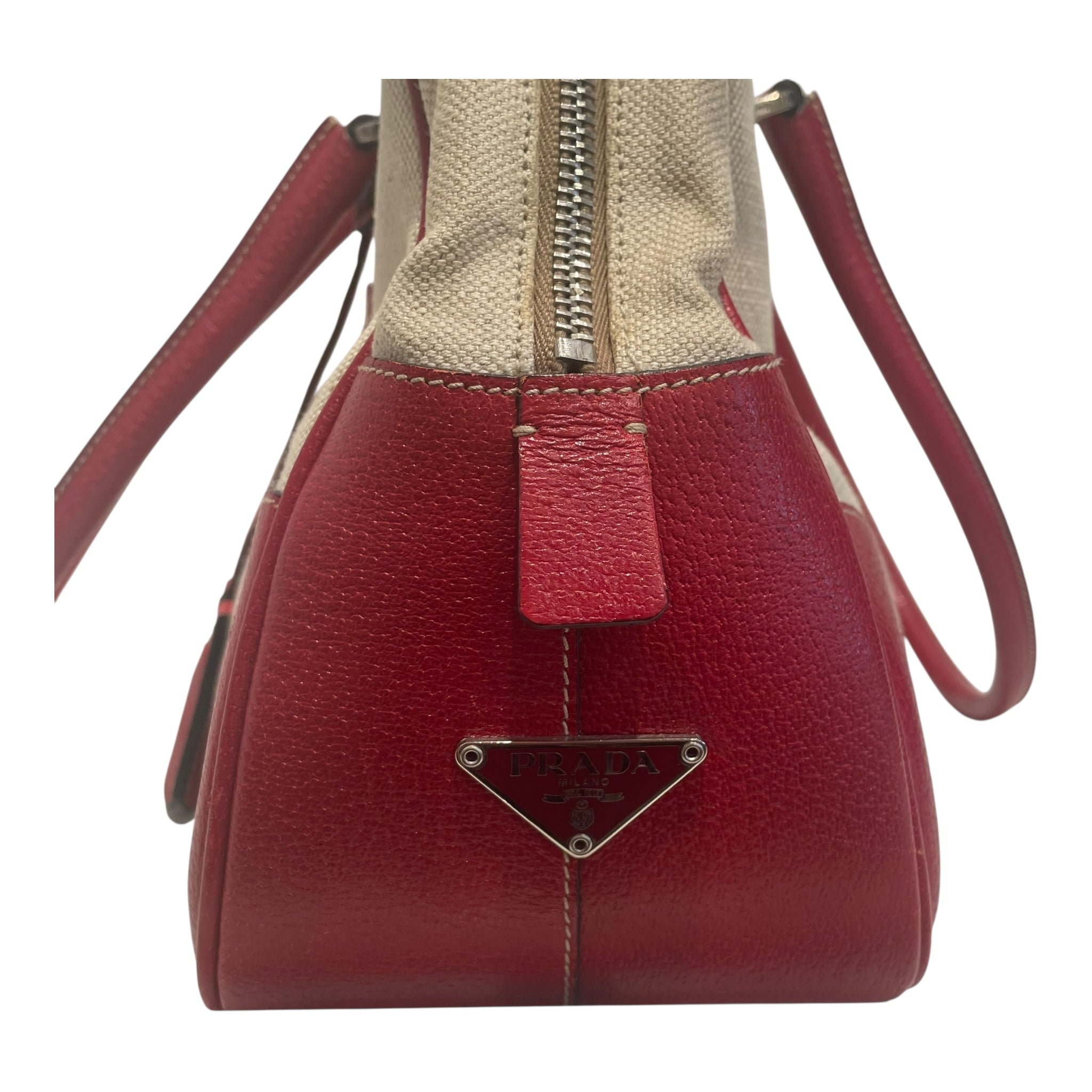 PRADA/Bag/CRM/Canvas Bauletto Bag view 6