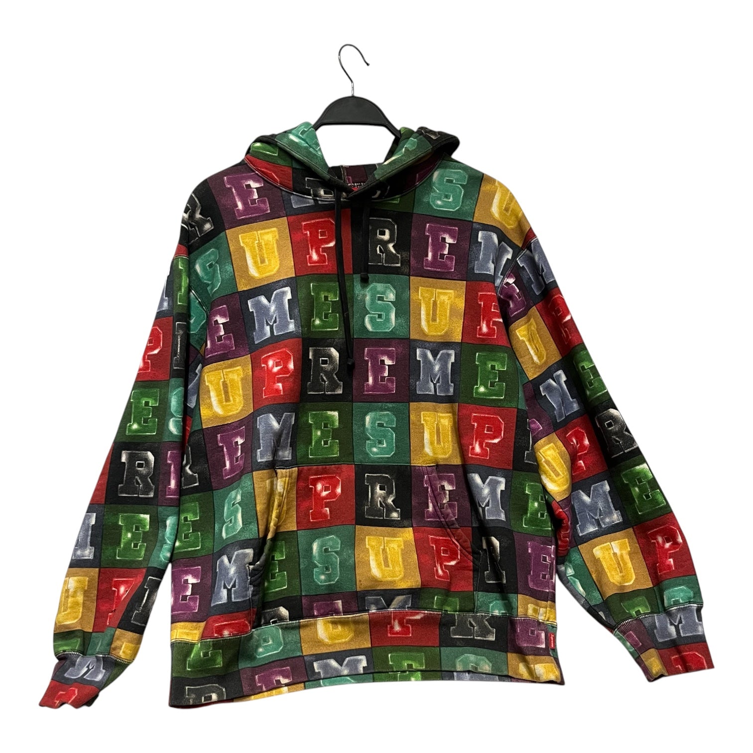 Supreme/Hoodie/M/Cotton/MLT/fw 20 blocks view 1