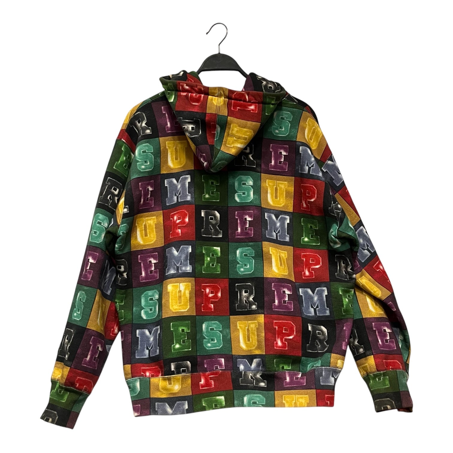 Supreme/Hoodie/M/Cotton/MLT/fw 20 blocks view 2