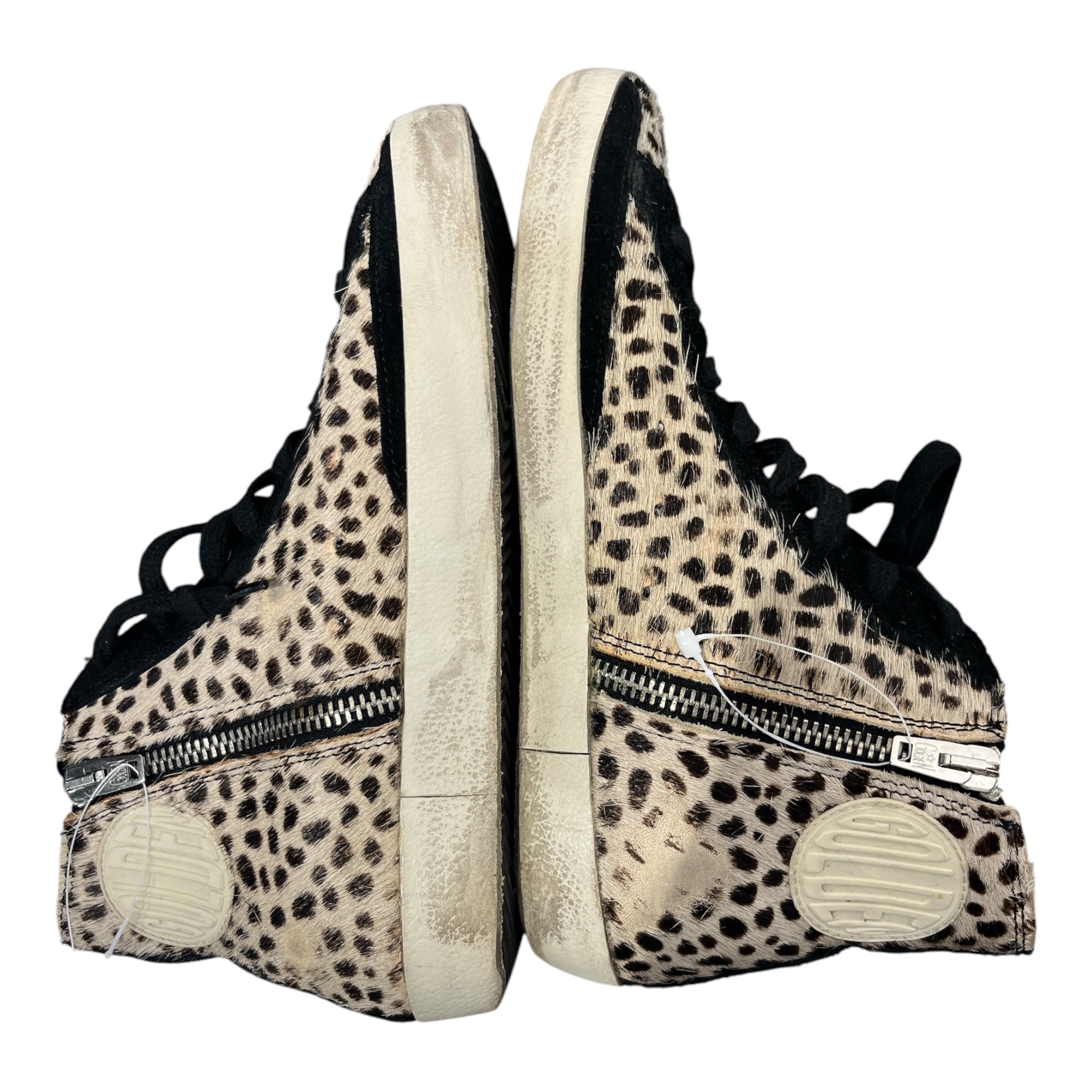 GOLDEN GOOSE/Hi-Sneakers/EU 36/Animal Pattern/CRM/CHEETAH/PRL STAR view 3