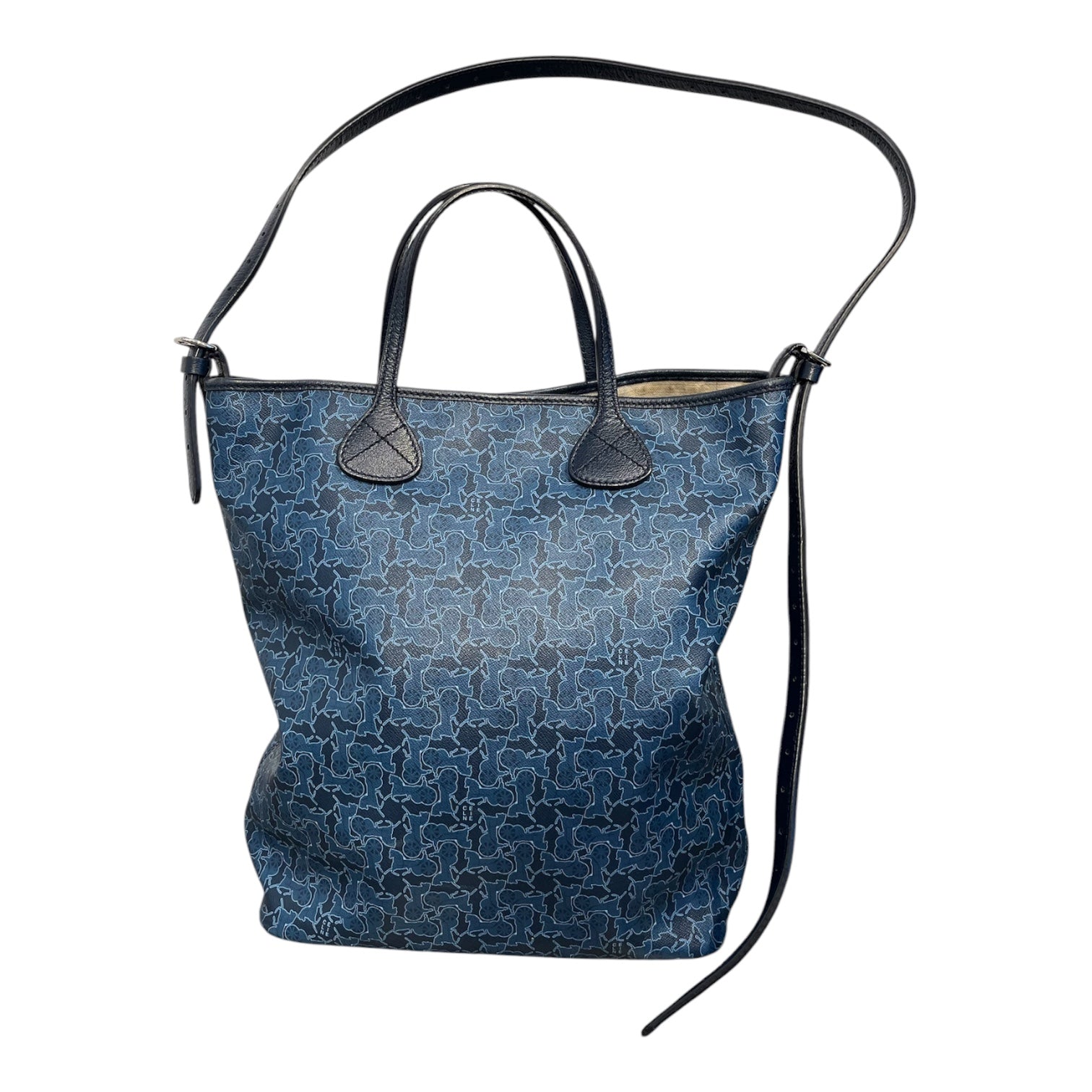 CELINE/Bag/All Over Print/Leather/BLU/2WAY SULKY TOTE BAG view 2