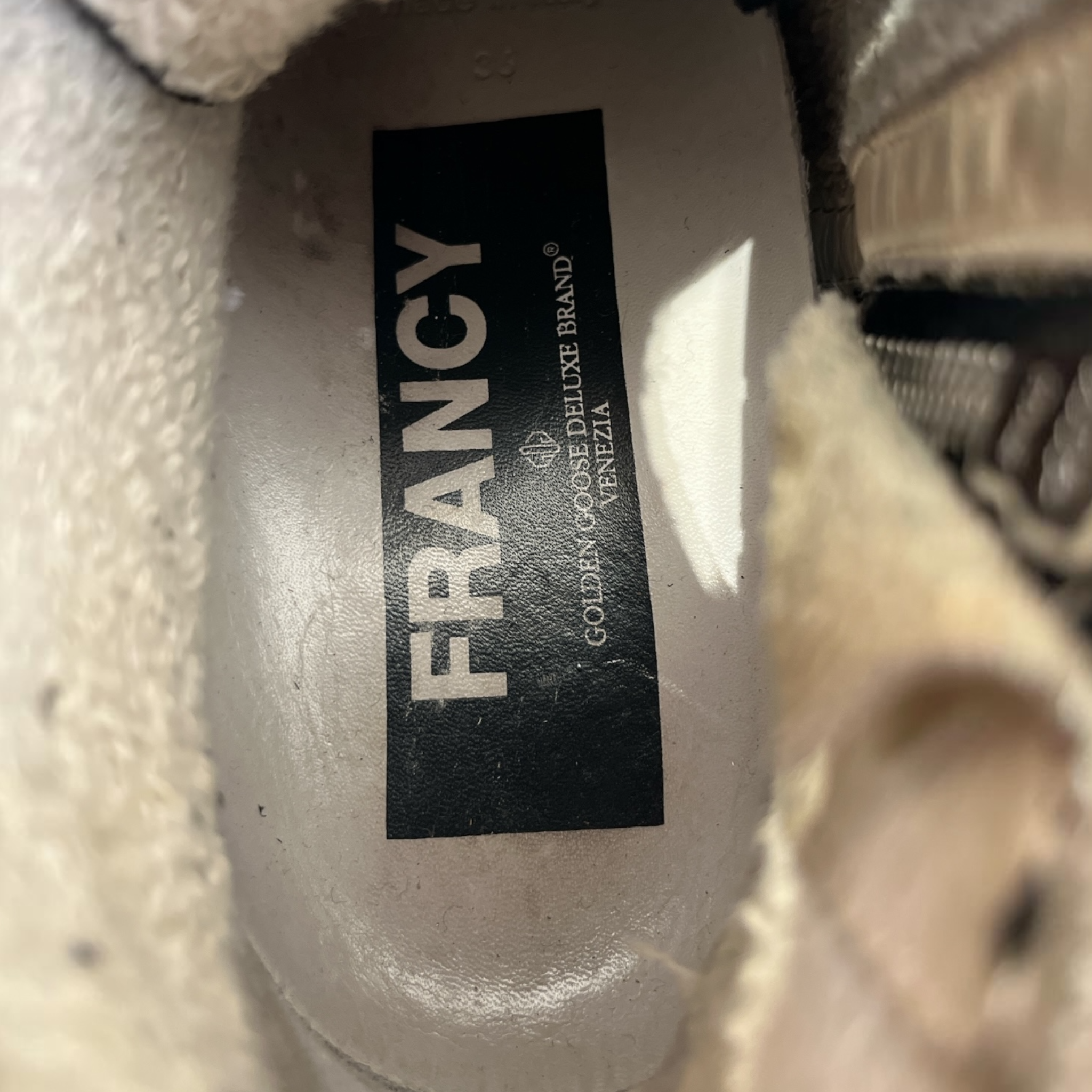 GOLDEN GOOSE/Hi-Sneakers/EU 36/Animal Pattern/CRM/CHEETAH/PRL STAR view 4