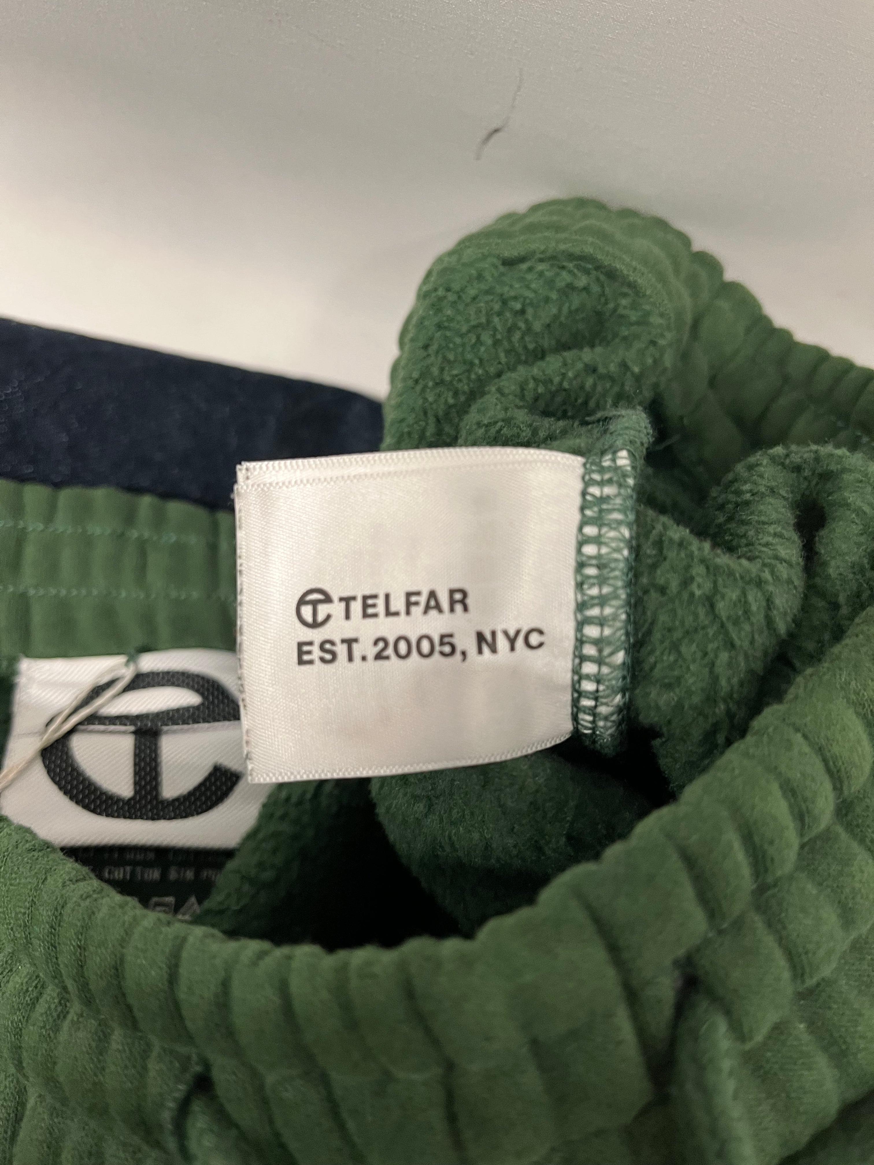 Telfar/Straight Pants/34/Cotton/NVY/Graphic/SAGGY SWEAT JEAN view 4