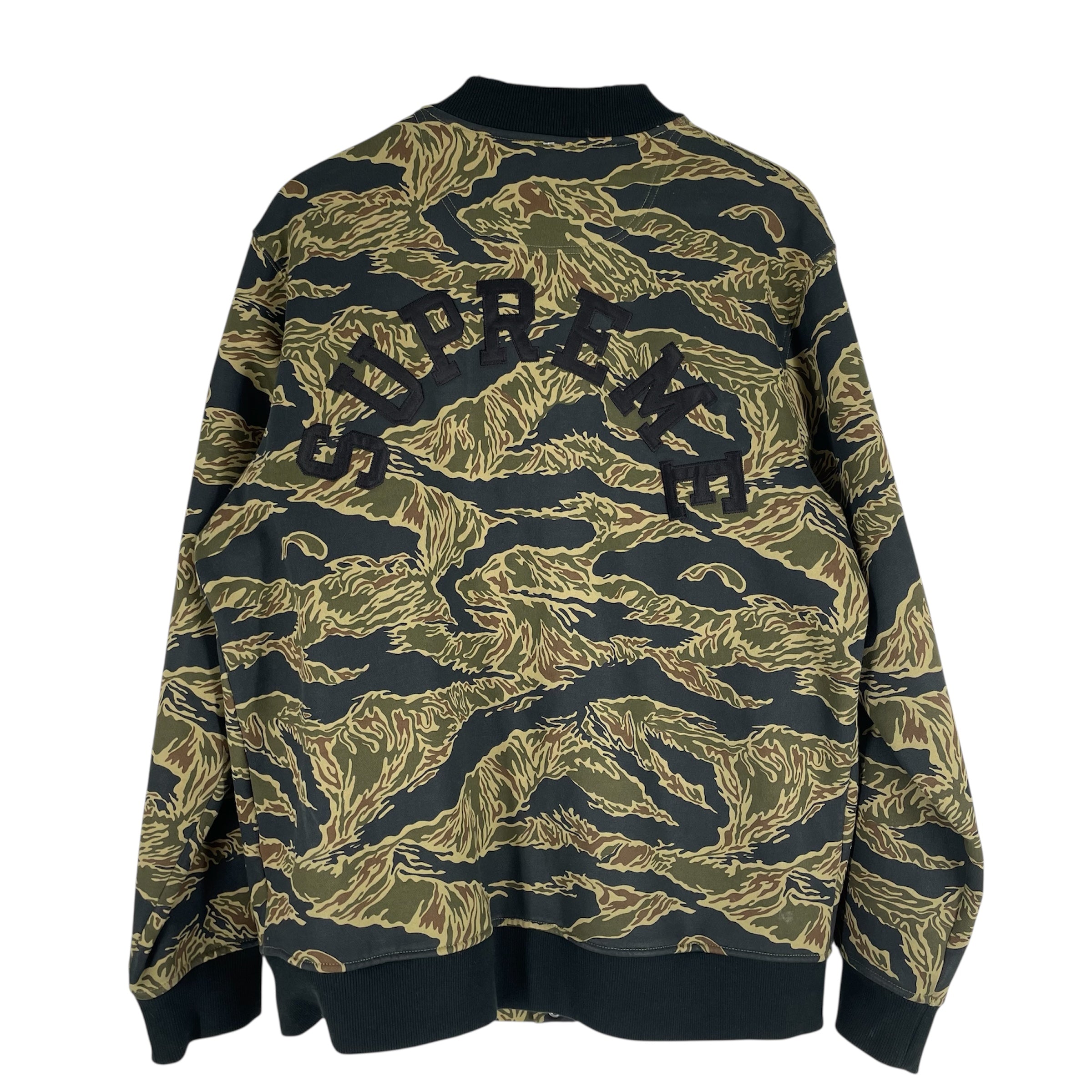 Supreme/Champion/Jacket/L/GRN/Camouflage/RN15763 BUTTON UP view 2