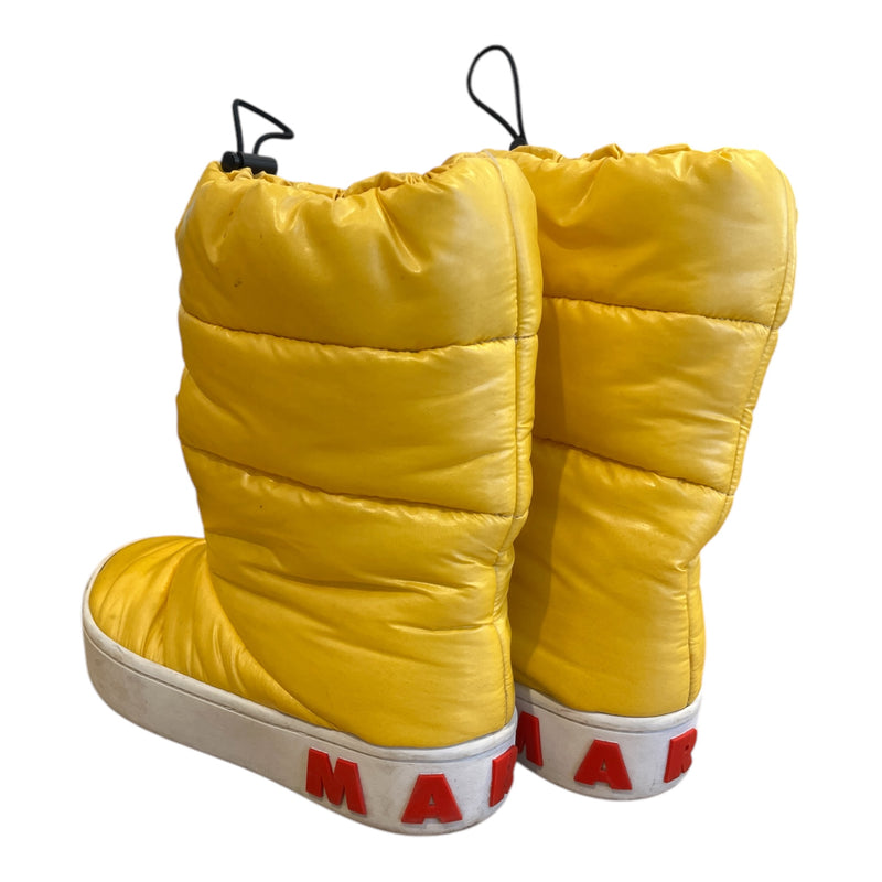 MARNI/Boots/EU 39/YEL/PUFFER BOOTS