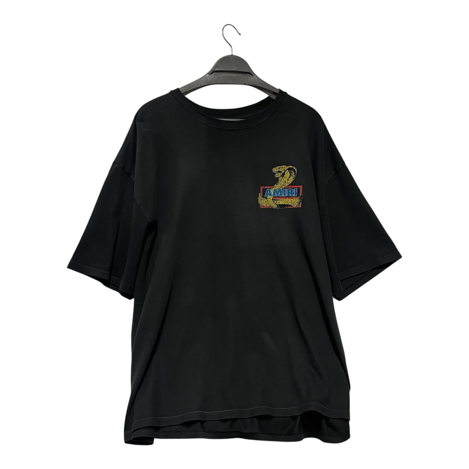 AMIRI/T-Shirt/XXL/Cotton/BLK/Graphic/crystal cobra view 1