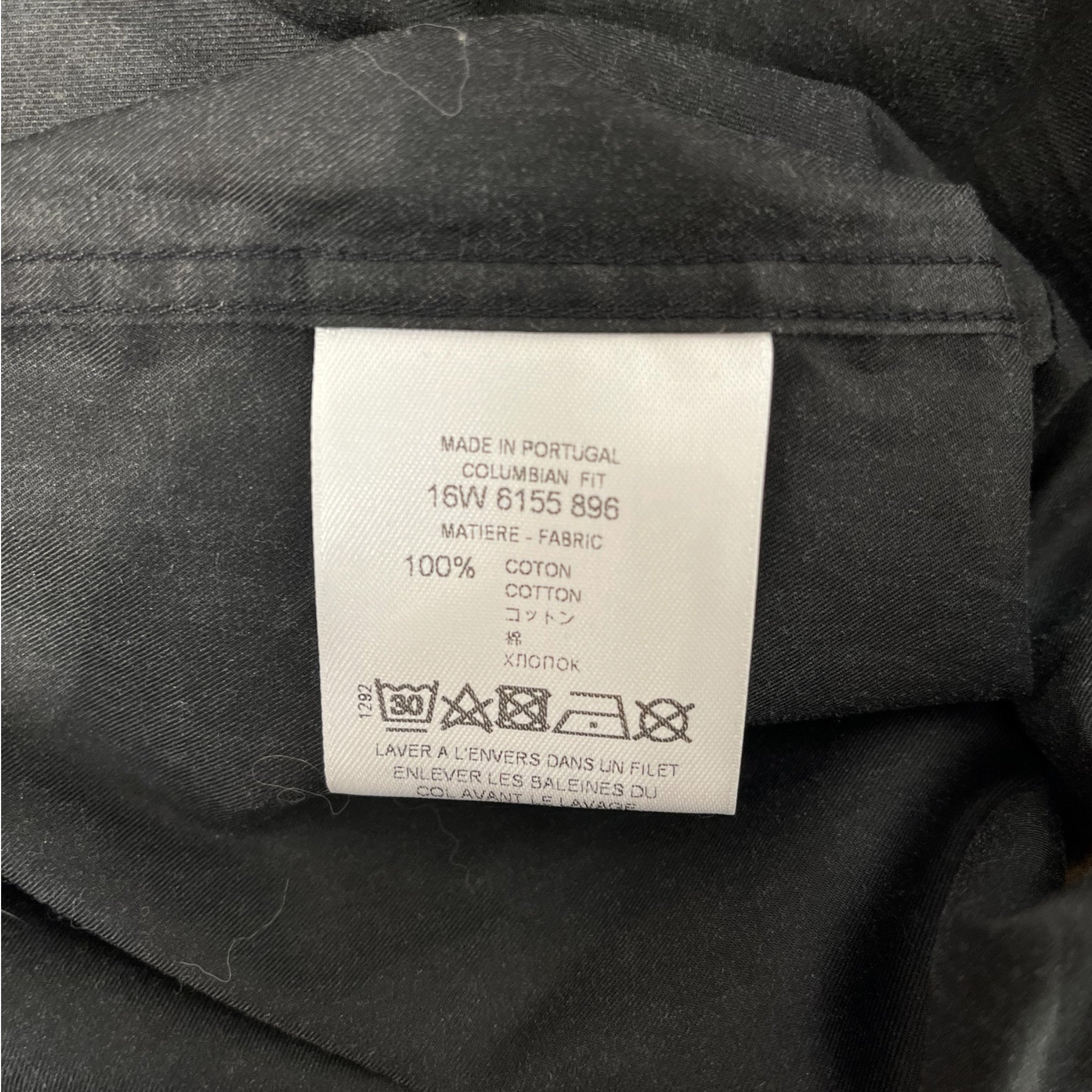 GIVENCHY/LS Shirt/Cotton/BLK/Graphic/METAL HYBRID PRINT LS SHIRT view 4