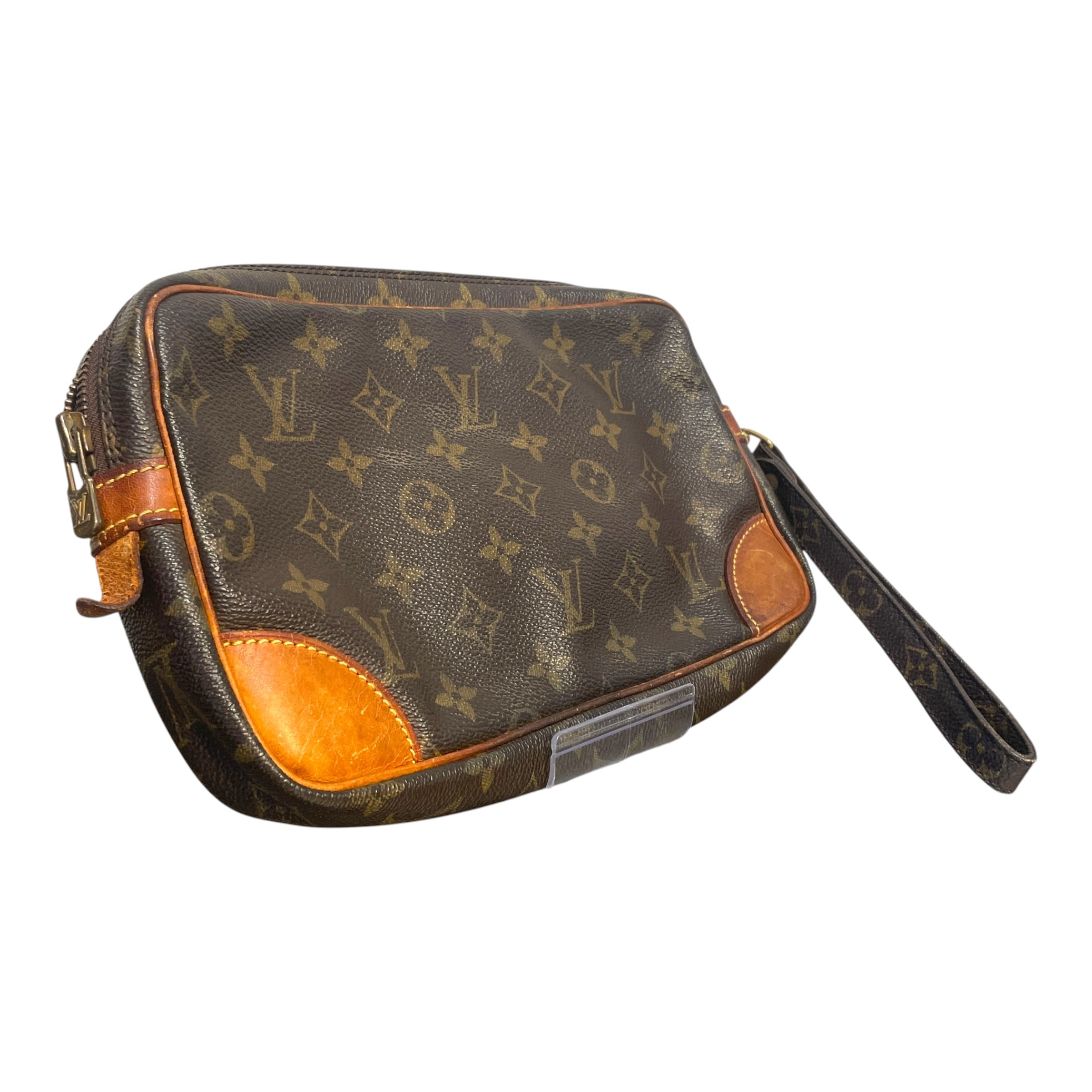 LOUIS VUITTON/Pouch/Monogram/Leather/BRW/Toiletry Bag view 2