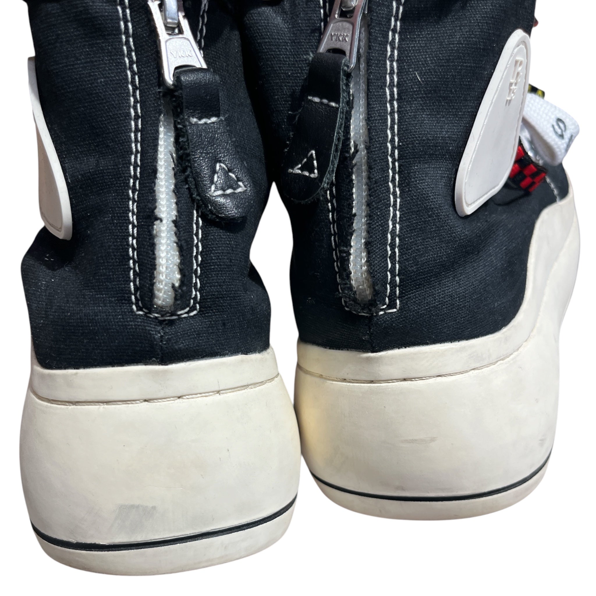 R13/Hi-Sneakers/US 9/Cotton/BLK/ view 4