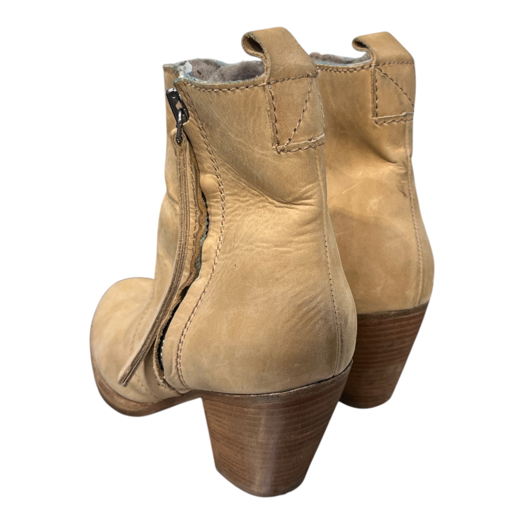 Acne Studios/Boots/EU 39/Leather/BEG/GRY FUR INSIDE view 2