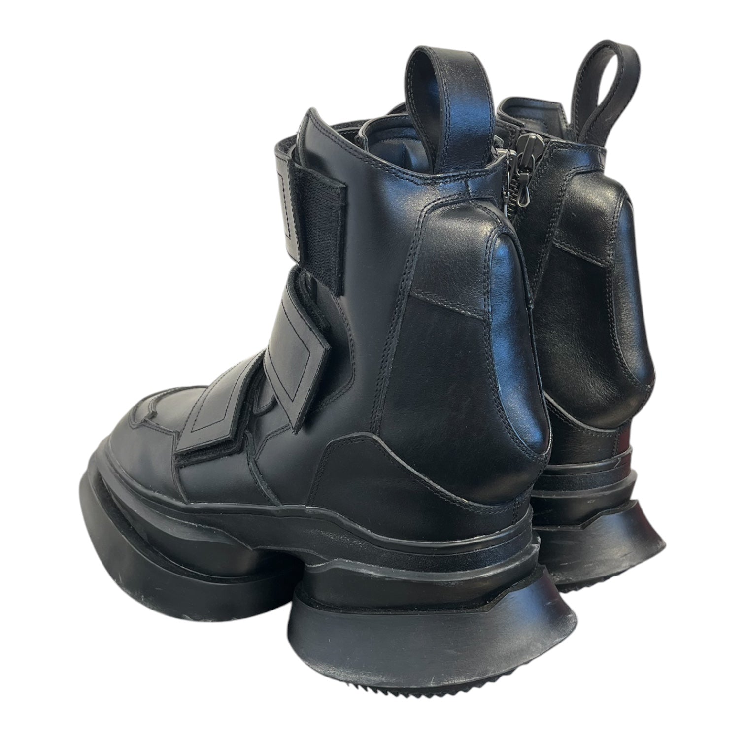 JULIUS/Boots/Leather/BLK/julius 7 shell boots leather view 2