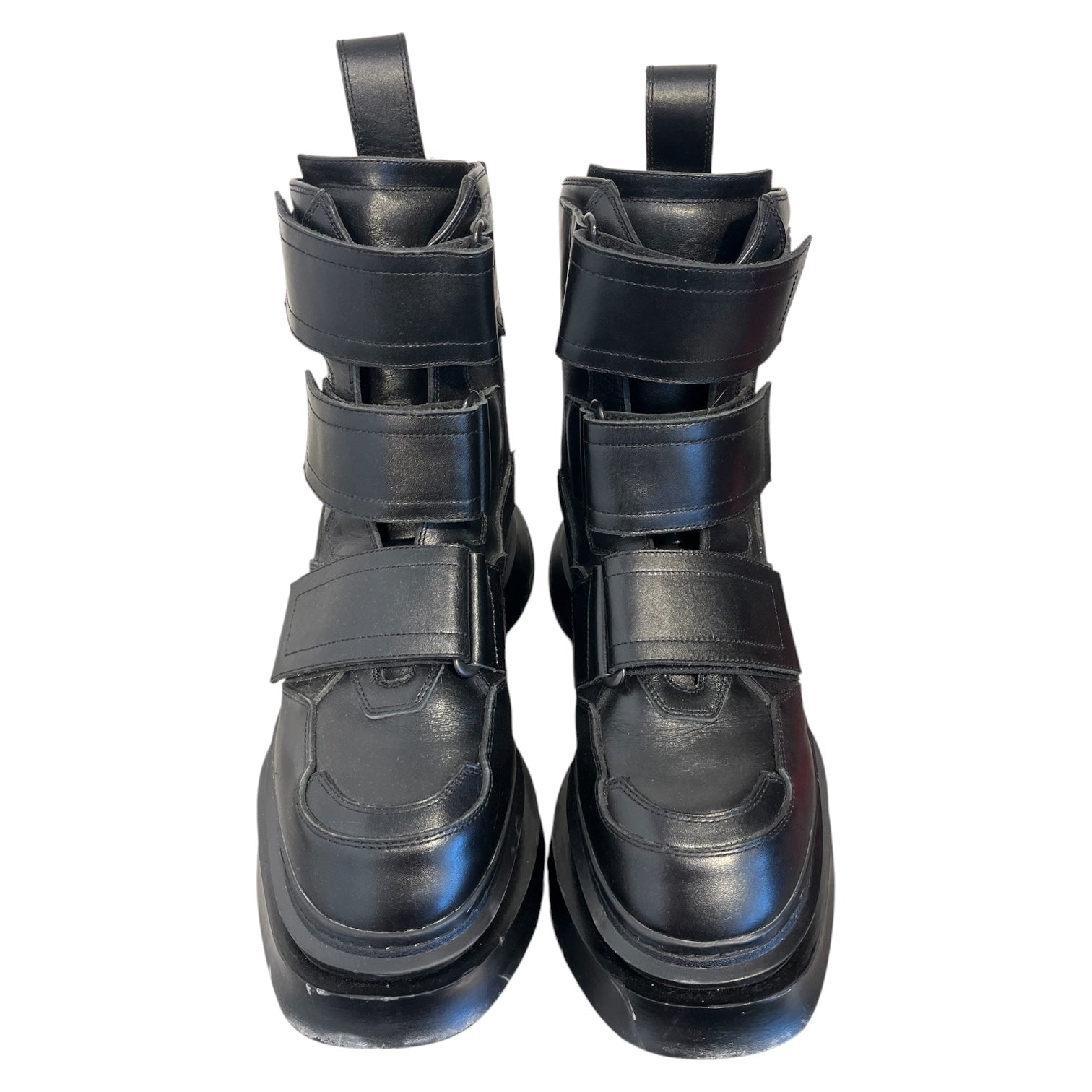 JULIUS/Boots/Leather/BLK/julius 7 shell boots leather view 3