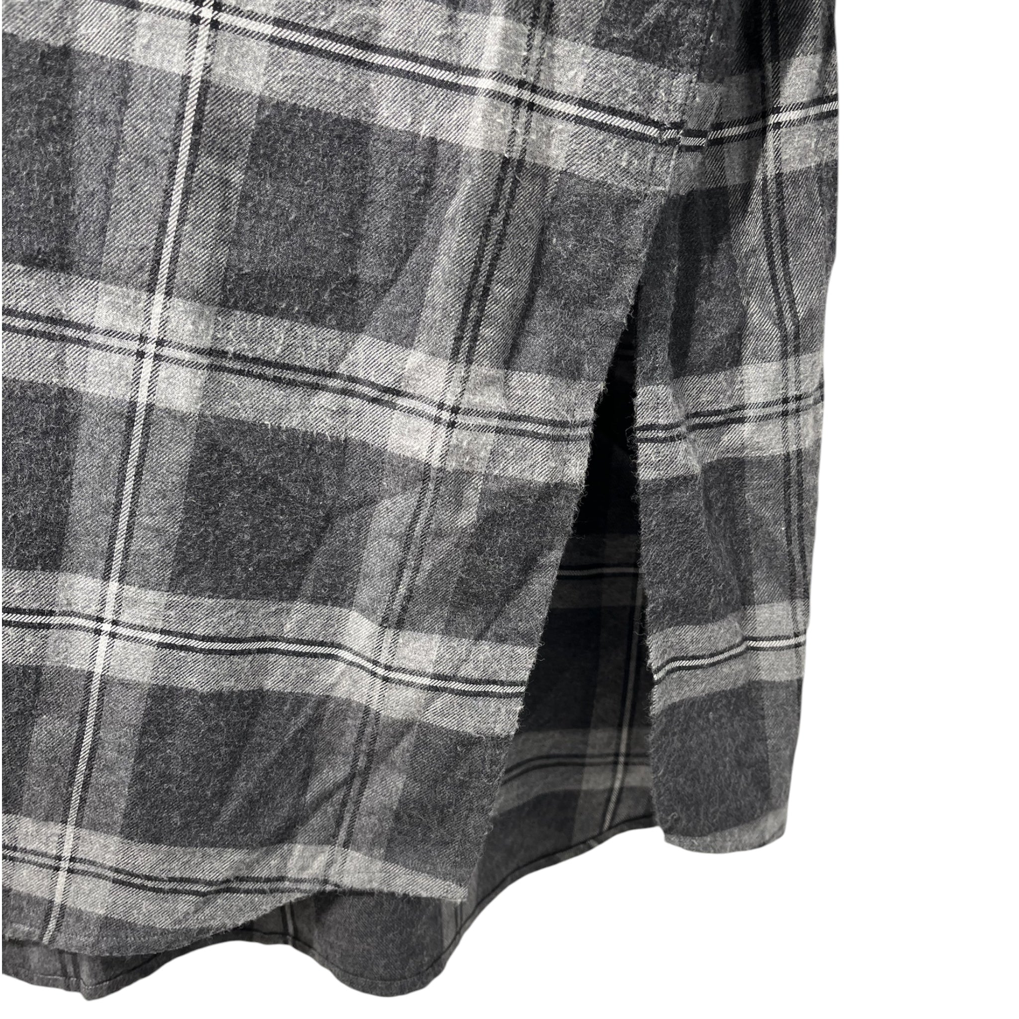 GIVENCHY/LS Shirt/S/Cotton/GRY/Plaid/TISCI ERA STAR PRINT FLANNEL view 5