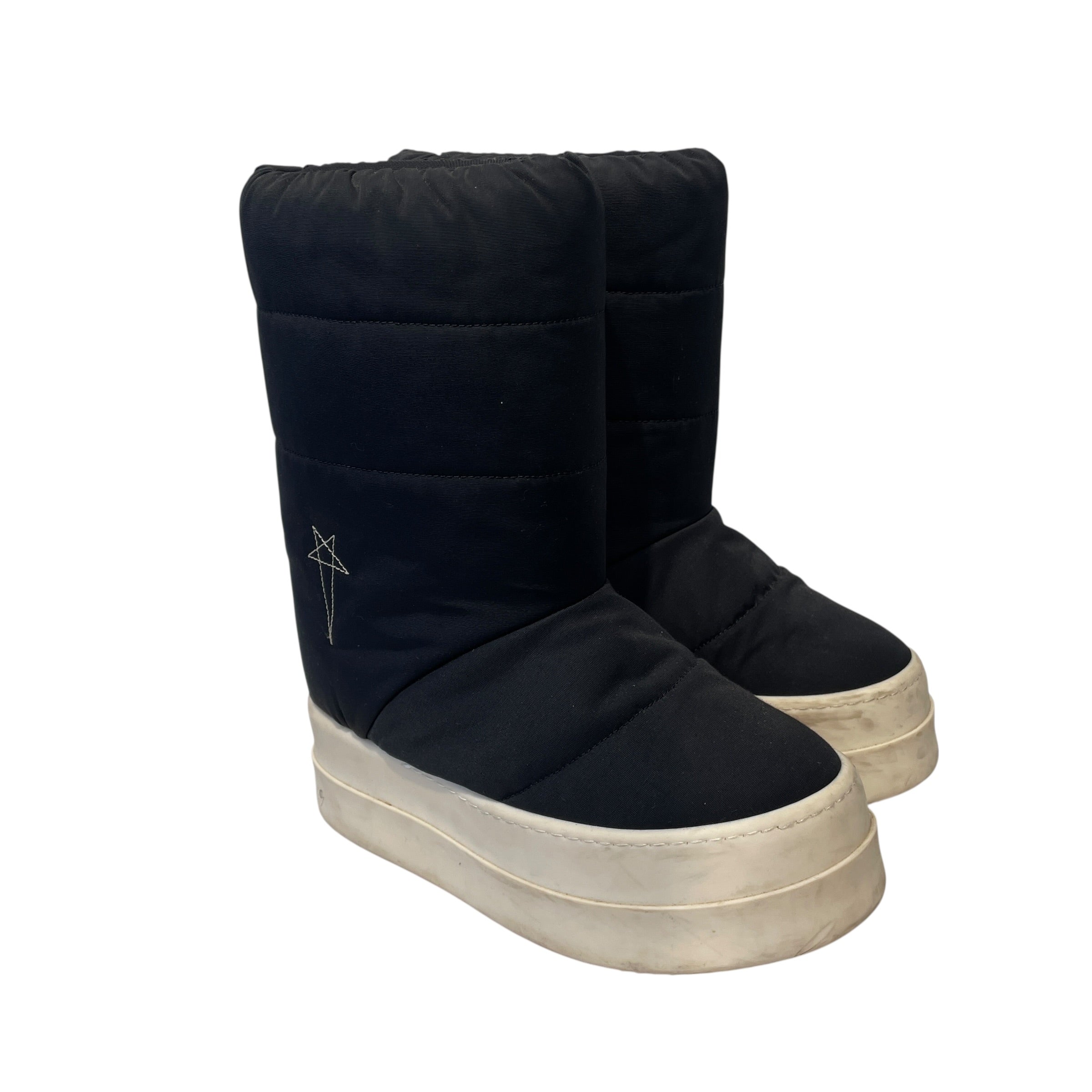 RICK OWENS DRKSHDW/Boots/EU 37/BLK/MEGA BUMPER LUNAR BOOTS view 1