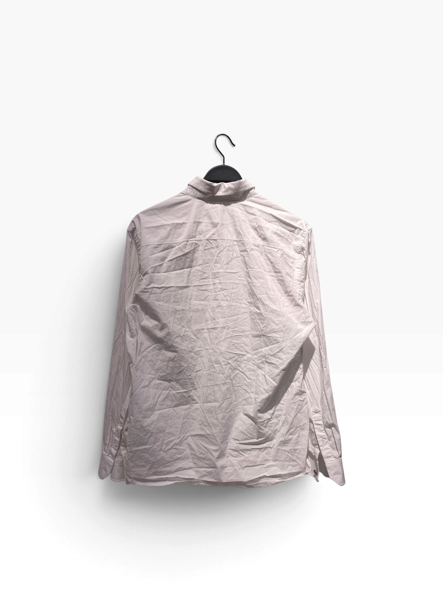 BURBERRY LONDON/LS Shirt/L/Cotton/WHT/BURBERRY WHITE BUTTON UP view 2