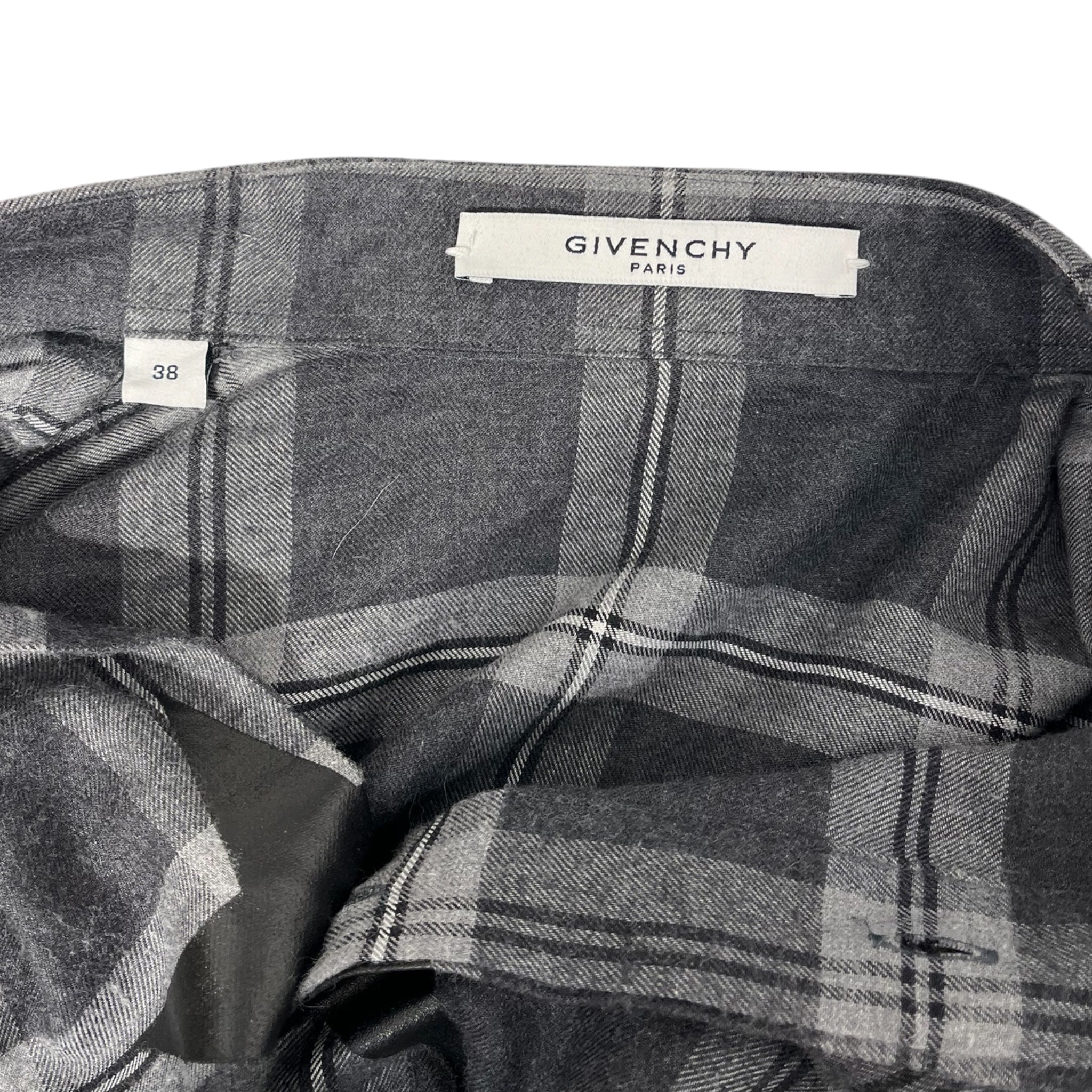 GIVENCHY/LS Shirt/S/Cotton/GRY/Plaid/TISCI ERA STAR PRINT FLANNEL view 3