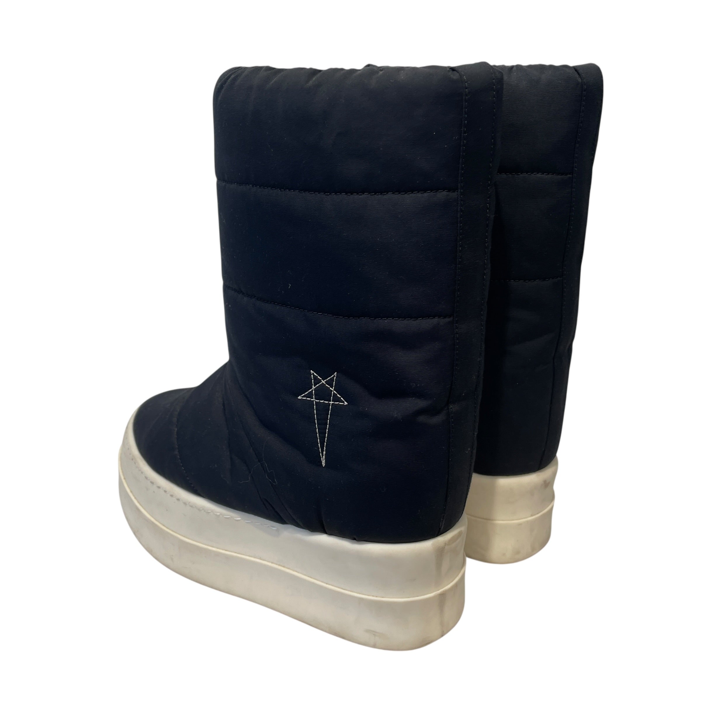 RICK OWENS DRKSHDW/Boots/EU 37/BLK/MEGA BUMPER LUNAR BOOTS view 2