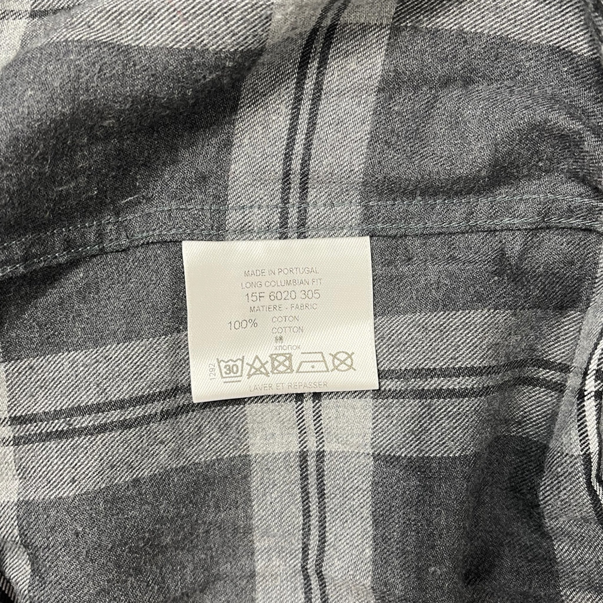 GIVENCHY/LS Shirt/S/Cotton/GRY/Plaid/TISCI ERA STAR PRINT FLANNEL view 4