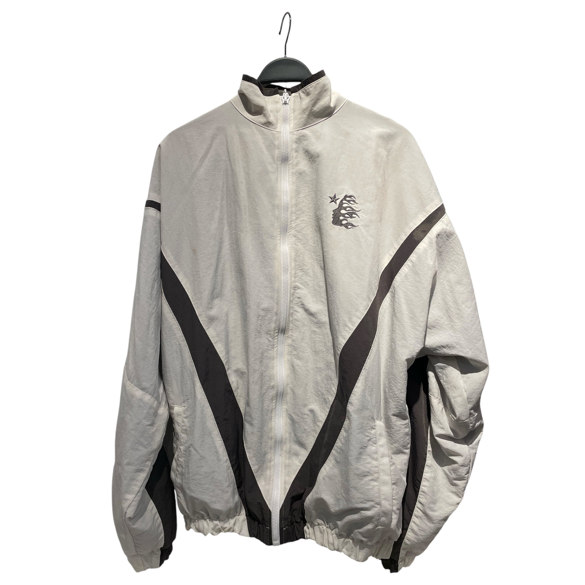 HELLSTAR/Track Jkt/L/Cotton/WHT/hellstar track jacket view 1