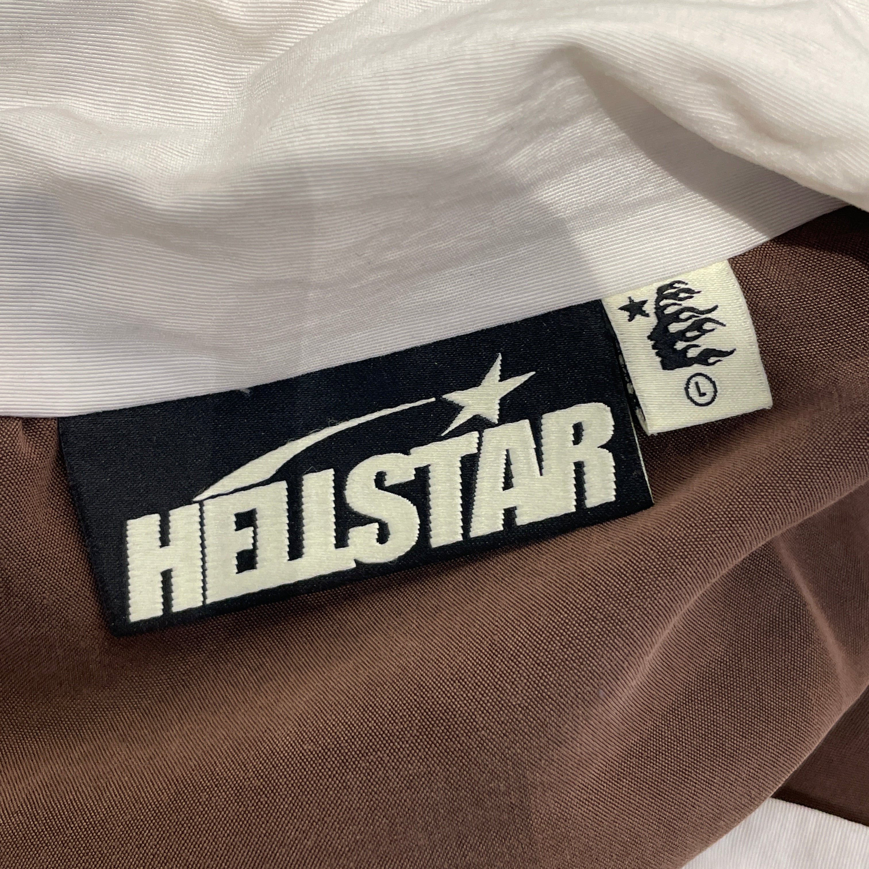 HELLSTAR/Track Jkt/L/Cotton/WHT/hellstar track jacket view 3