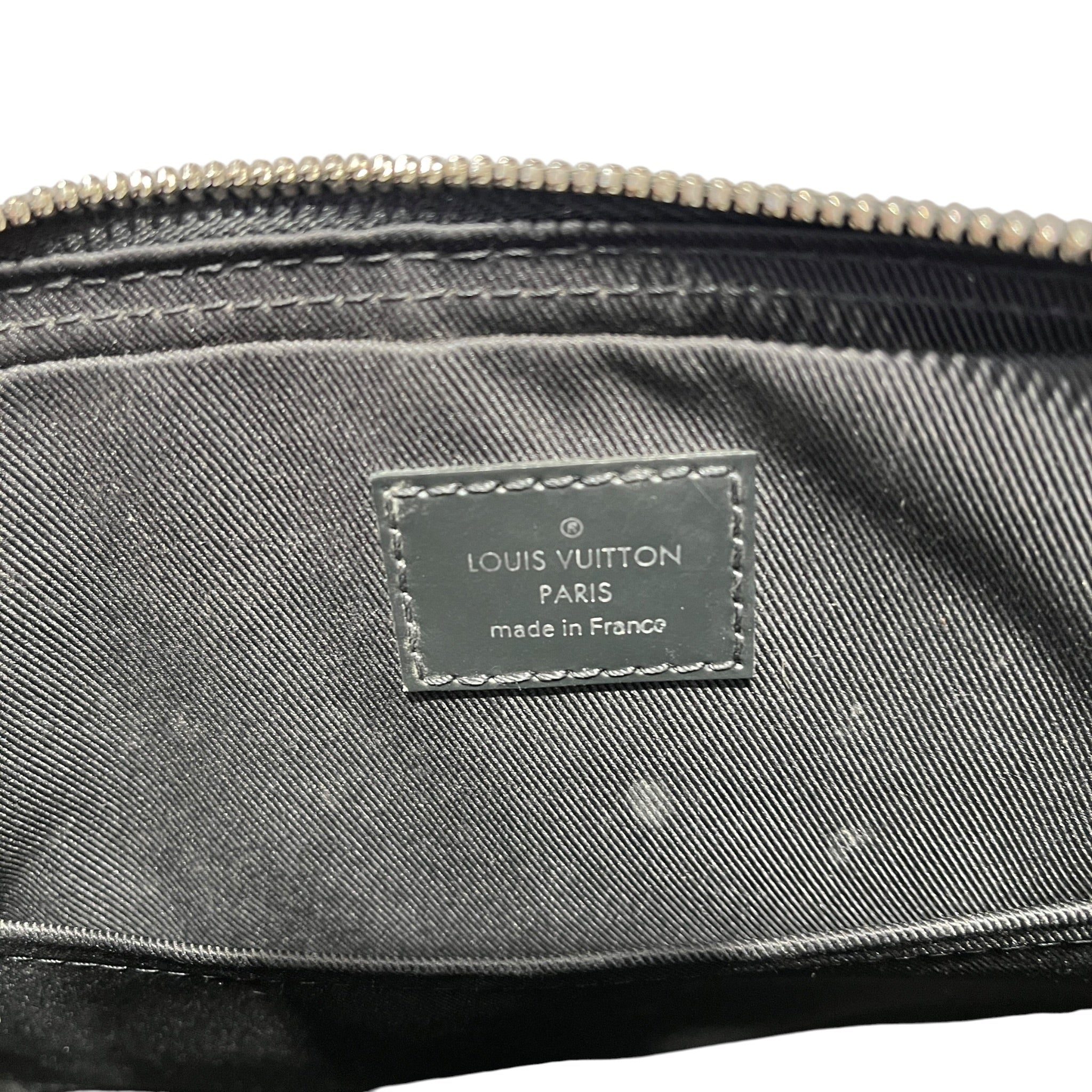 LOUIS VUITTON/Cross Body Bag/Hombre Check/Leather/GRY/DAMIER GRAPHITE ANIMALS MESSEN view 5