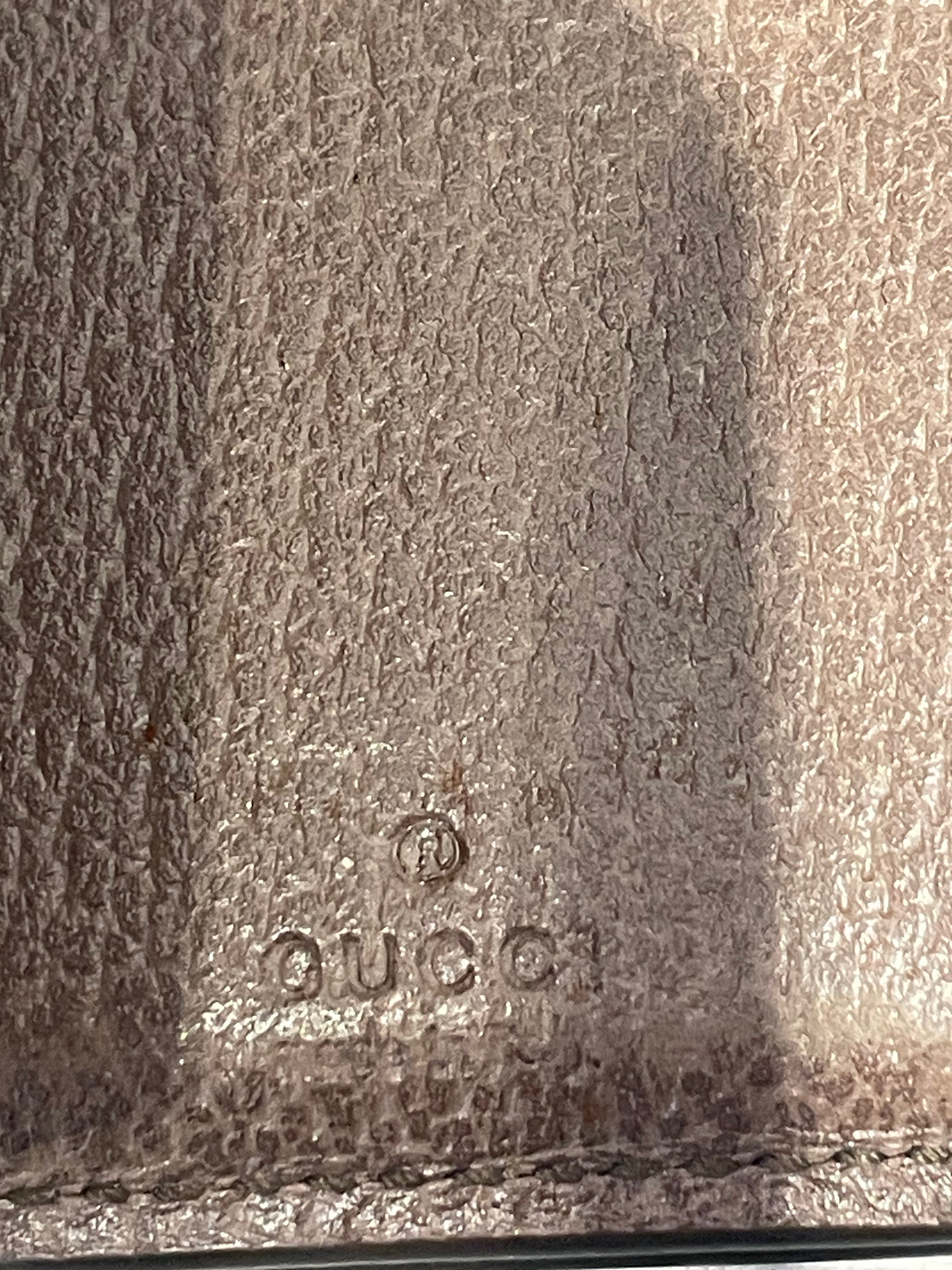 GUCCI/Wallet/Monogram/BRW/ophidia compact view 5