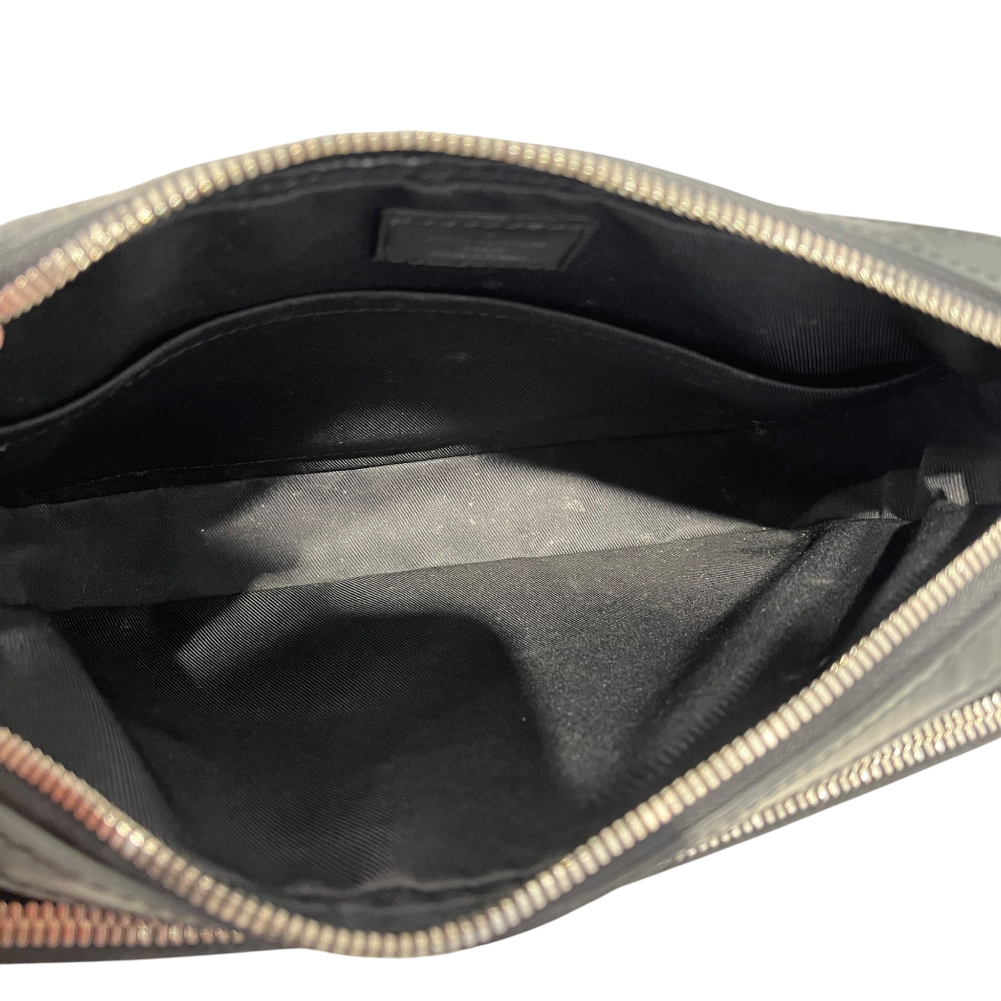LOUIS VUITTON/Cross Body Bag/Hombre Check/Leather/GRY/DAMIER GRAPHITE ANIMALS MESSEN view 4