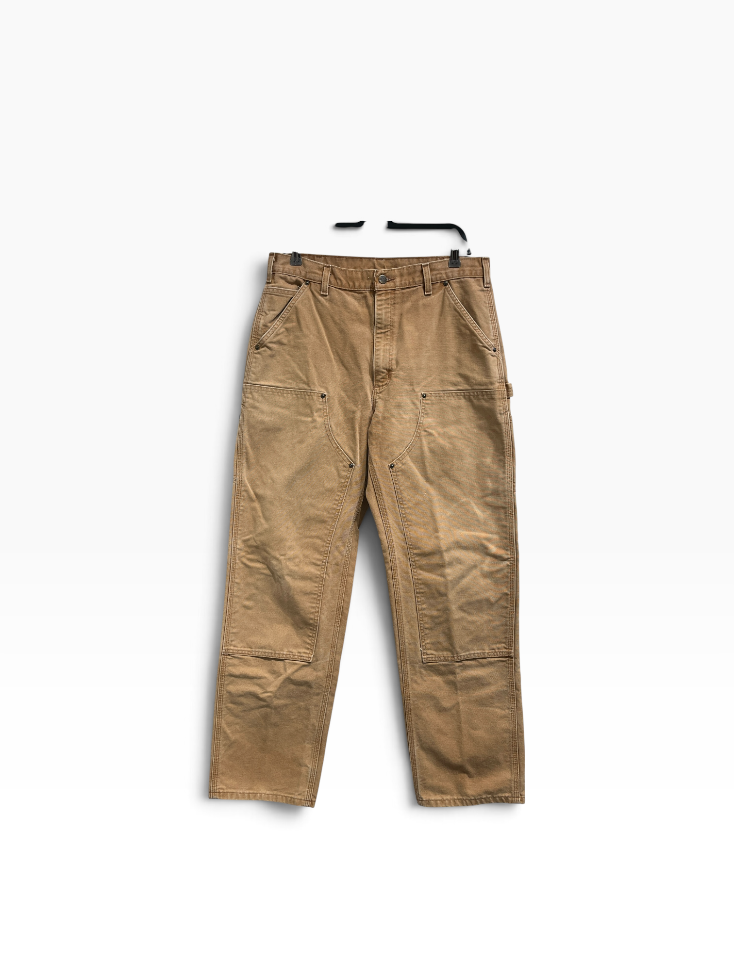 Carhartt/Straight Pants/35/Cotton/CML/35x34 Double Knee view 1
