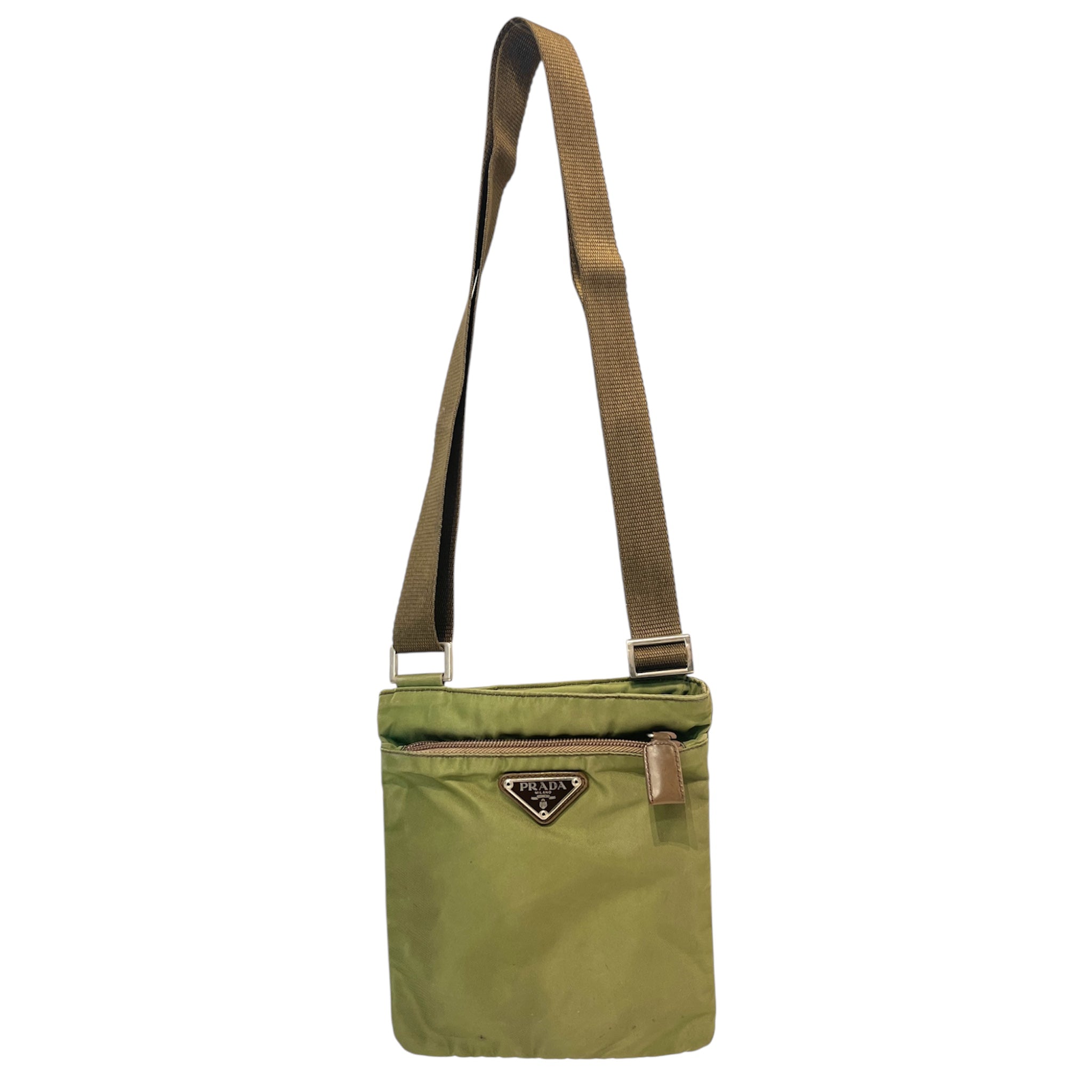 PRADA/Cross Body Bag/Nylon/GRN/CROSSBODY NYLON view 1