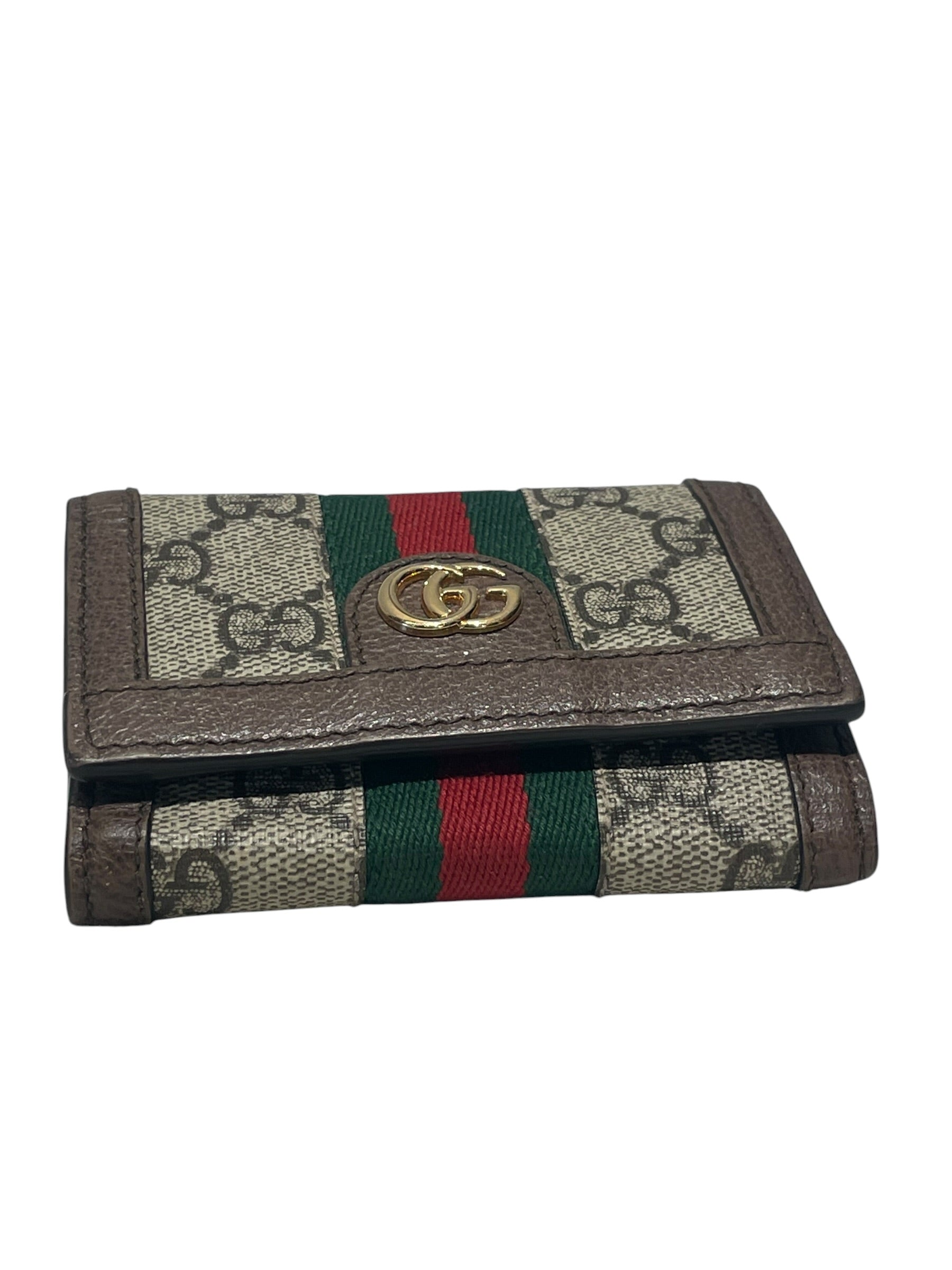 GUCCI/Wallet/Monogram/BRW/ophidia compact view 3