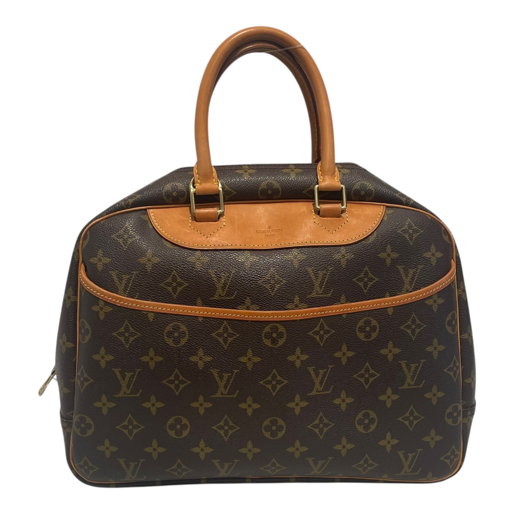 LOUIS VUITTON/Bag/Monogram/Leather/BRW/Deauville view 1