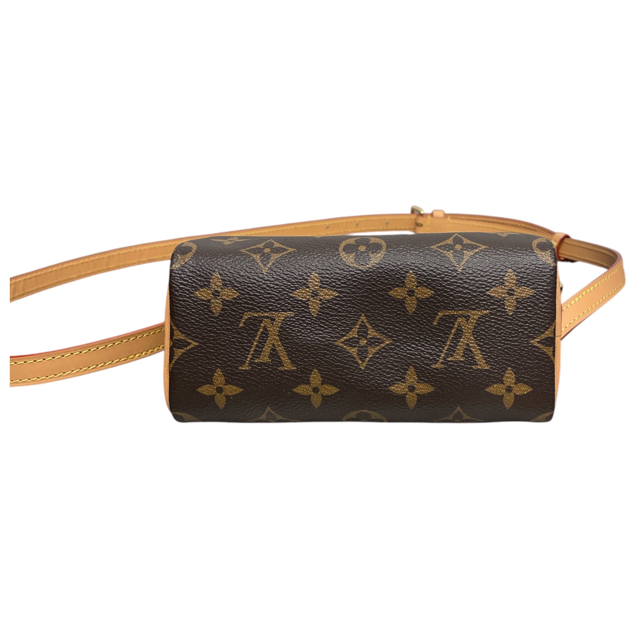 LOUIS VUITTON/Hand Bag/Monogram/Leather/BRW/NANO SPEEDY view 3