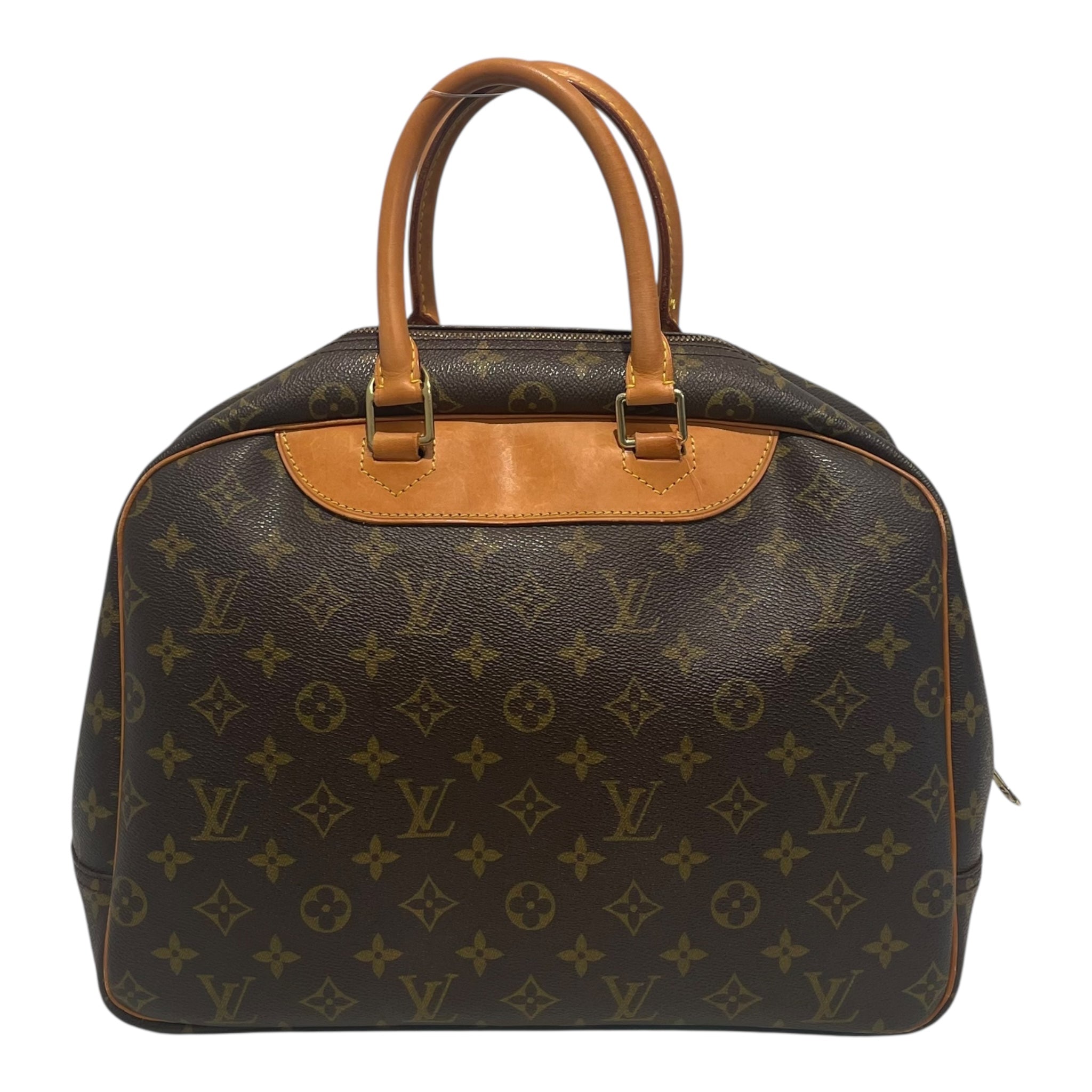 LOUIS VUITTON/Bag/Monogram/Leather/BRW/Deauville view 2