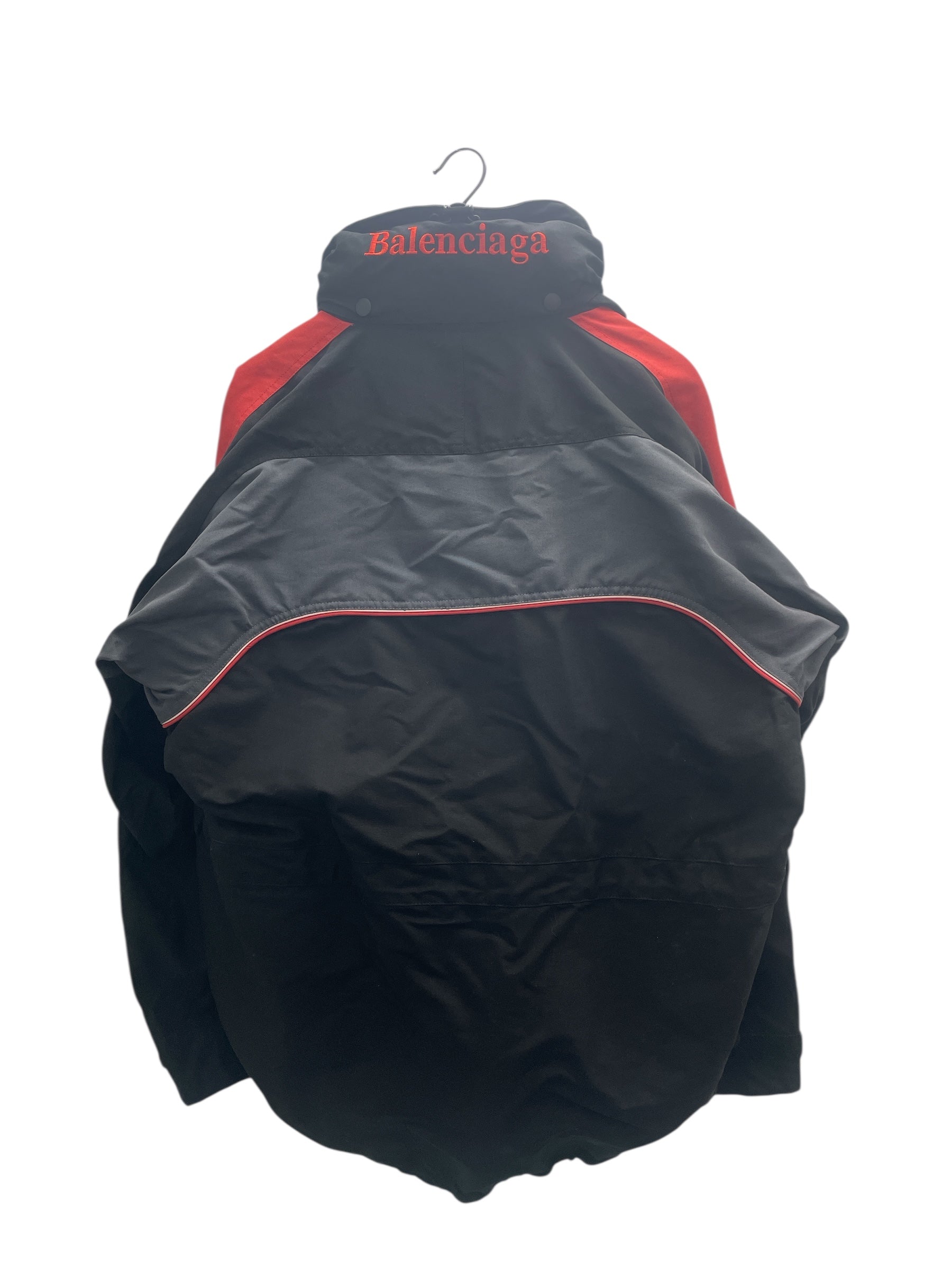 BALENCIAGA/Jacket/44/Nylon/BLK/2017 parka view 2