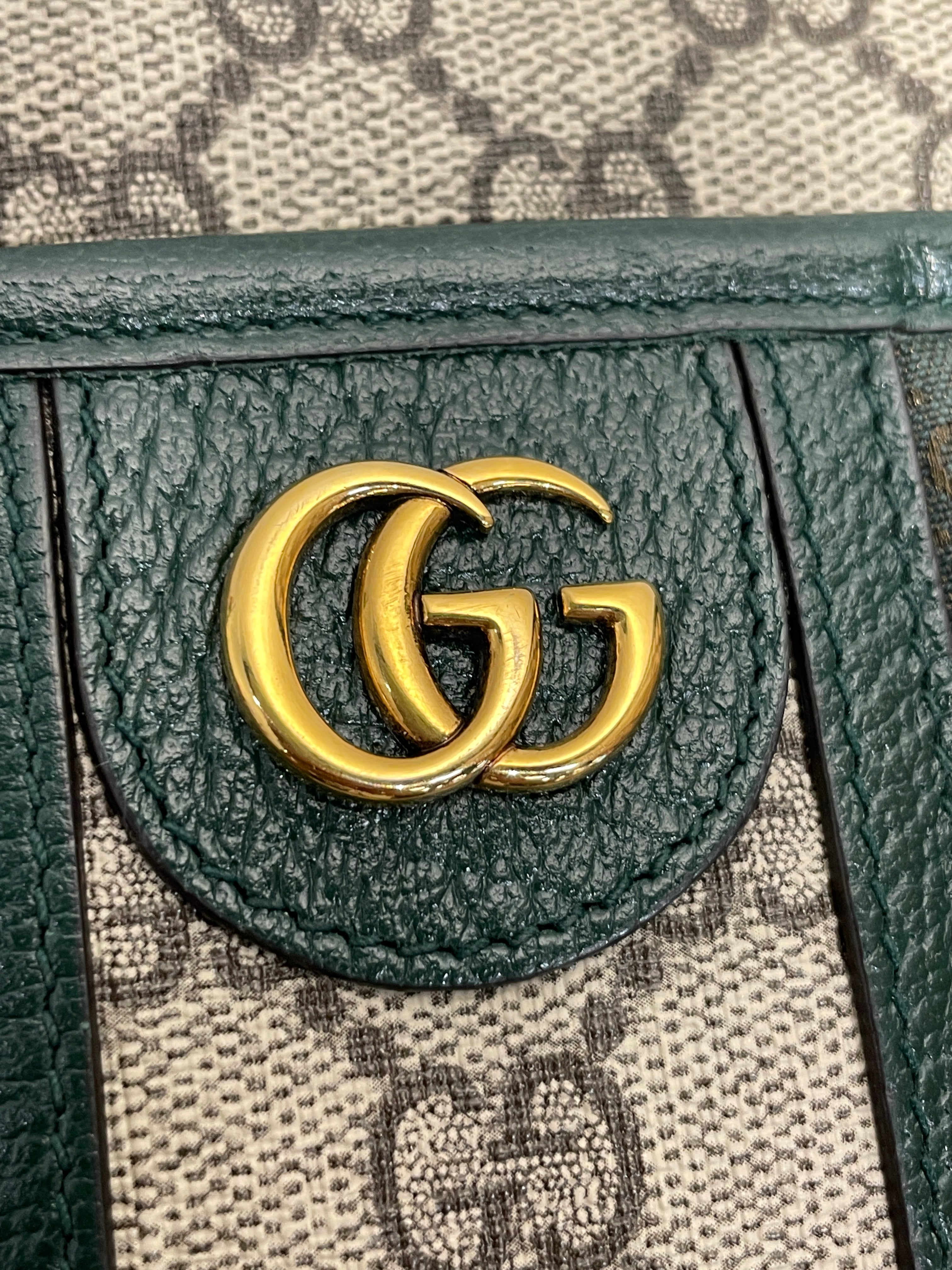 GUCCI/Cross Body Bag/Cotton/GRN/7519141147 view 4